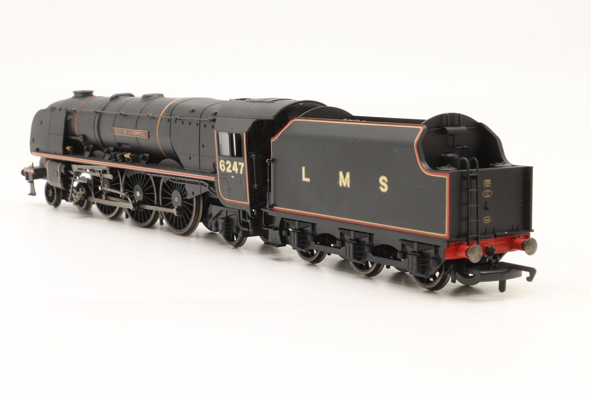 Hornby WORKSHOP OO Duchess Class '6247' 'City Of Liverpool' LMS Lined Black Non Runner