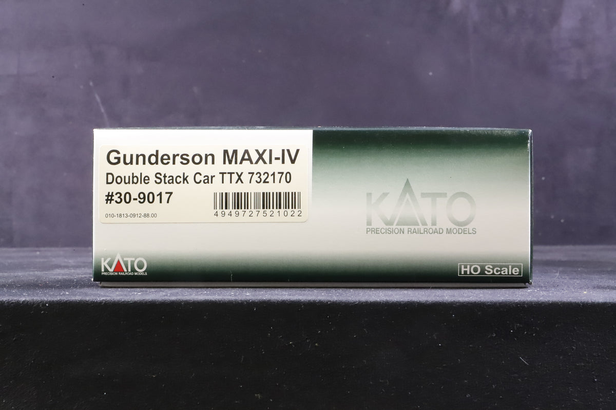 Kato HO 30-9017 Gunderson Double Stack Wagons 3 Pack
