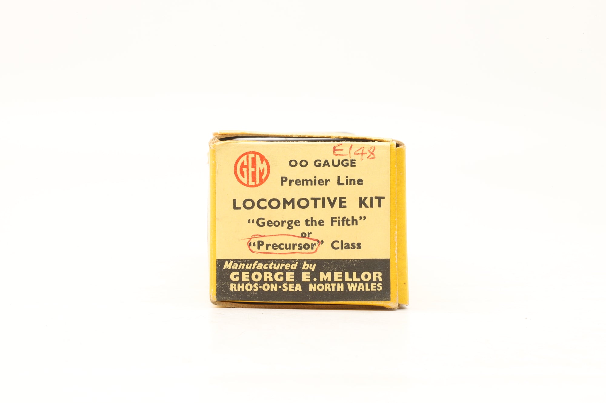 GEM OO E148 LNWR Precursor Class 4-4-0 '25409' 'Dovedale' LMS Black Kit Built