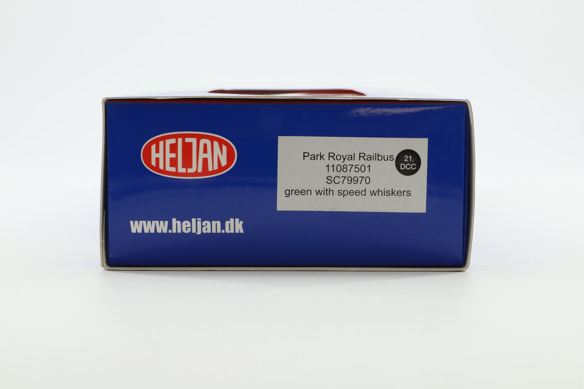 Heljan OO 11087501 Park Royal Railbus SC79970 in BR Green w/ Speed Whiskers DCC Sound