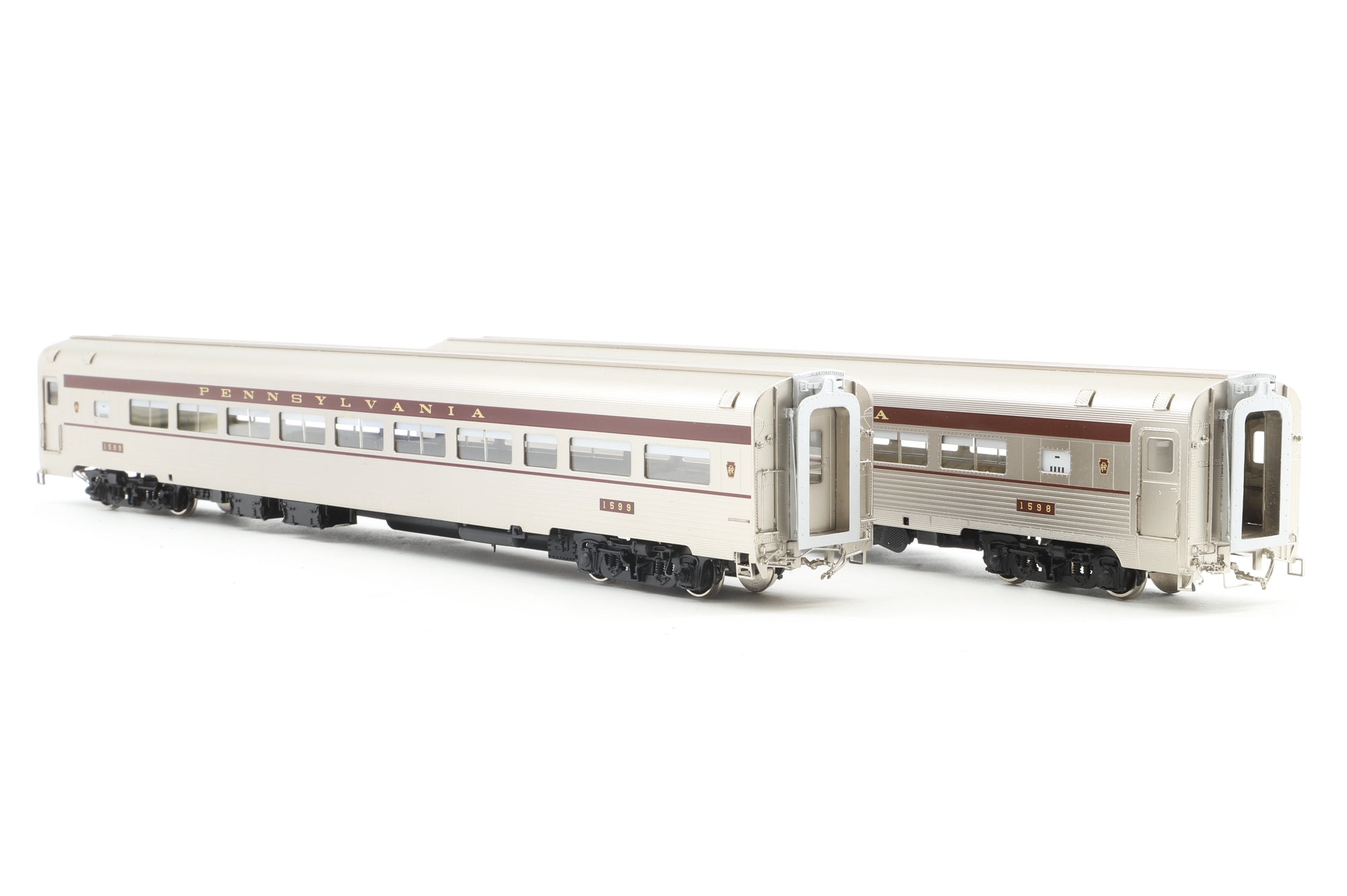 Samhongsa/Challenger Imports HO Brass Rake of 14 Pennsylvania Railroad 'Senator', S-1, S-2 & S-F1