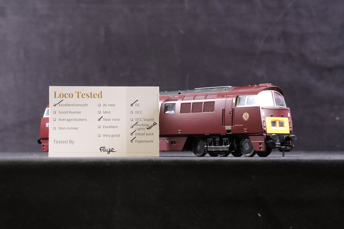 Heljan OO Class 52 &#39;D1007&#39; &#39;Western Talisman&#39; Maroon