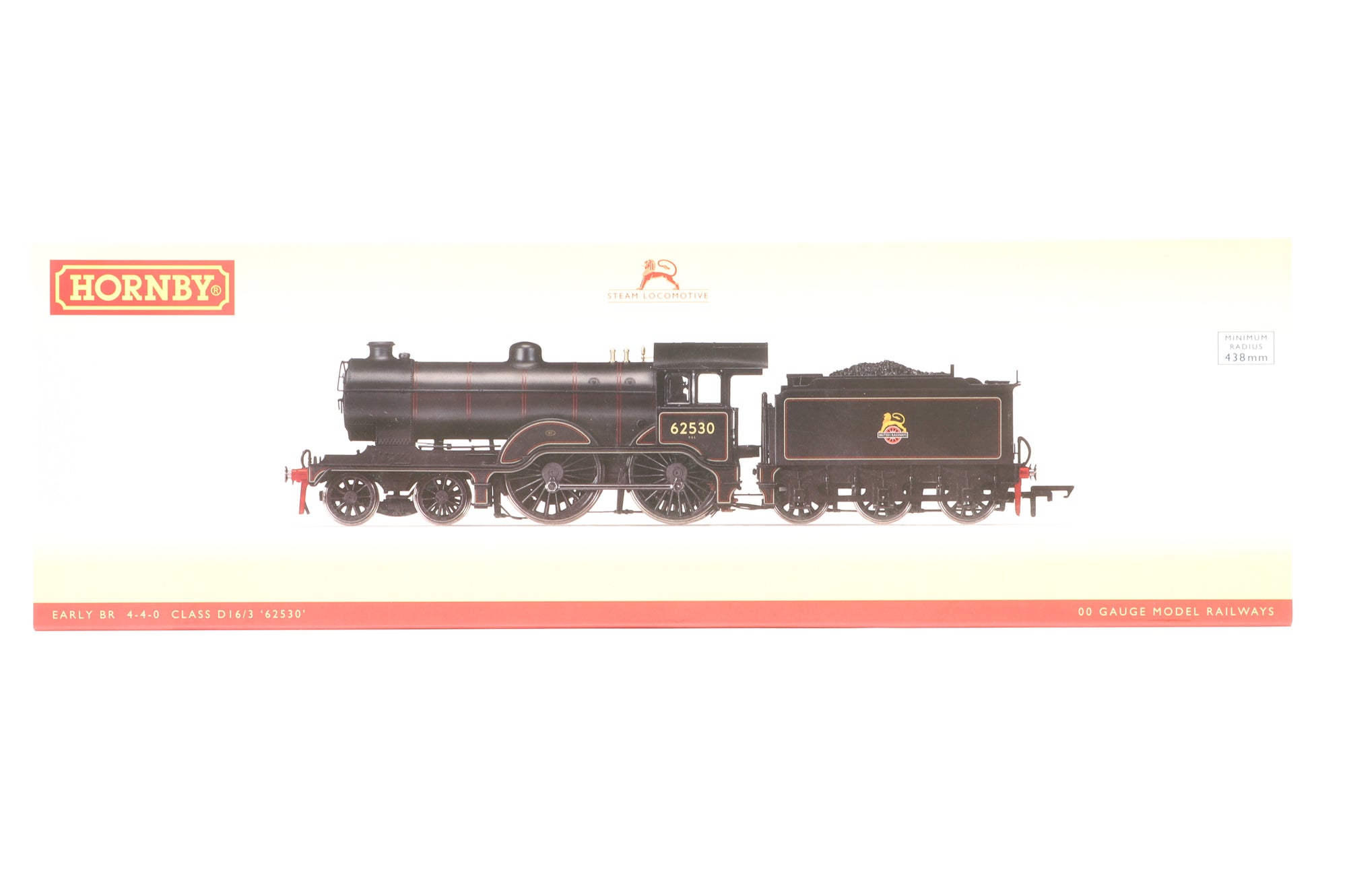 Hornby OO R3234 Class D16 '62530' BR Lined Black E/C
