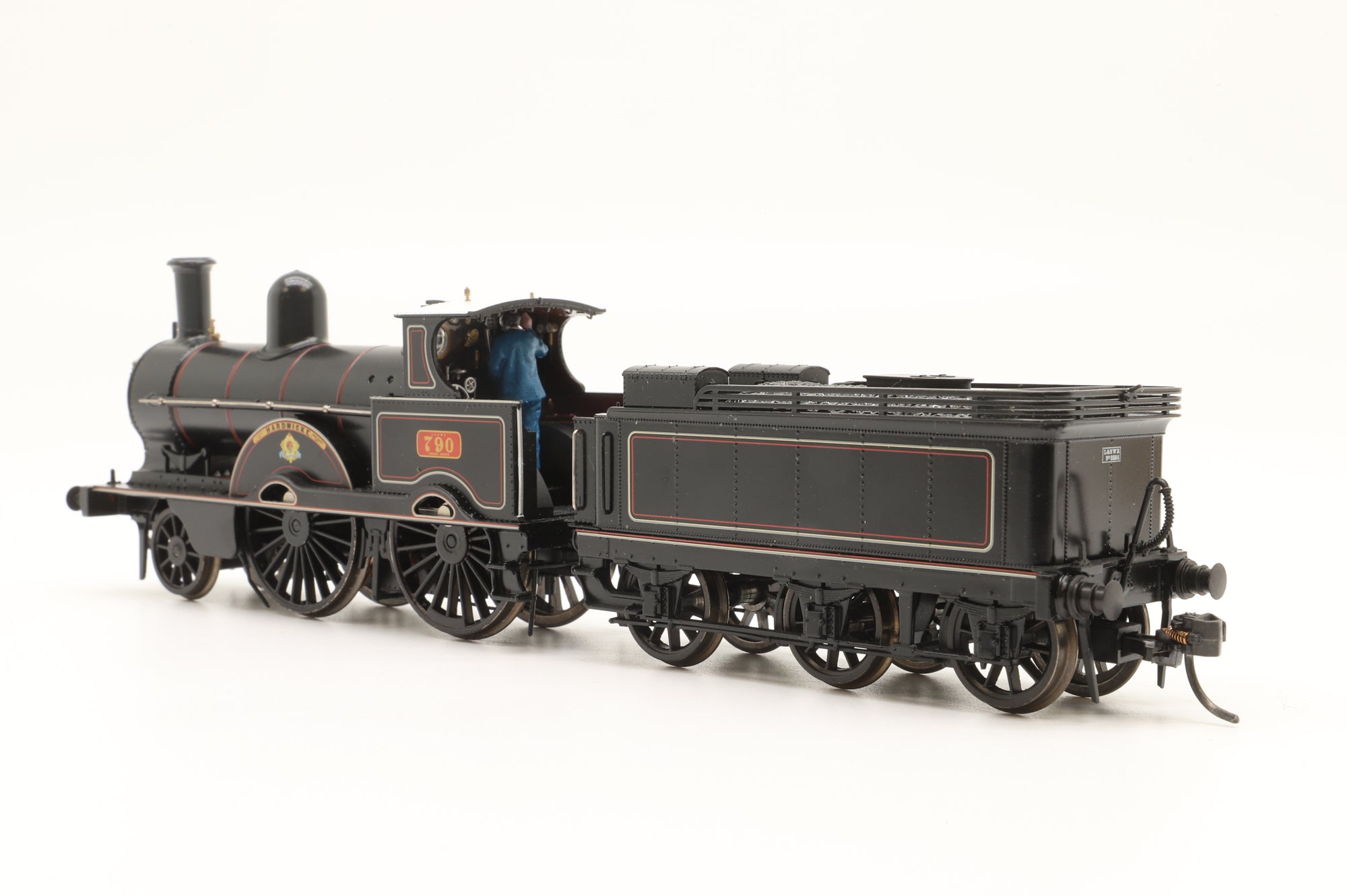 Bachmann OO 35-160NRM LNWR Improved Precedent Class '790' 'Hardwicke'  LNWR Black Excl. NRM DCC Sound