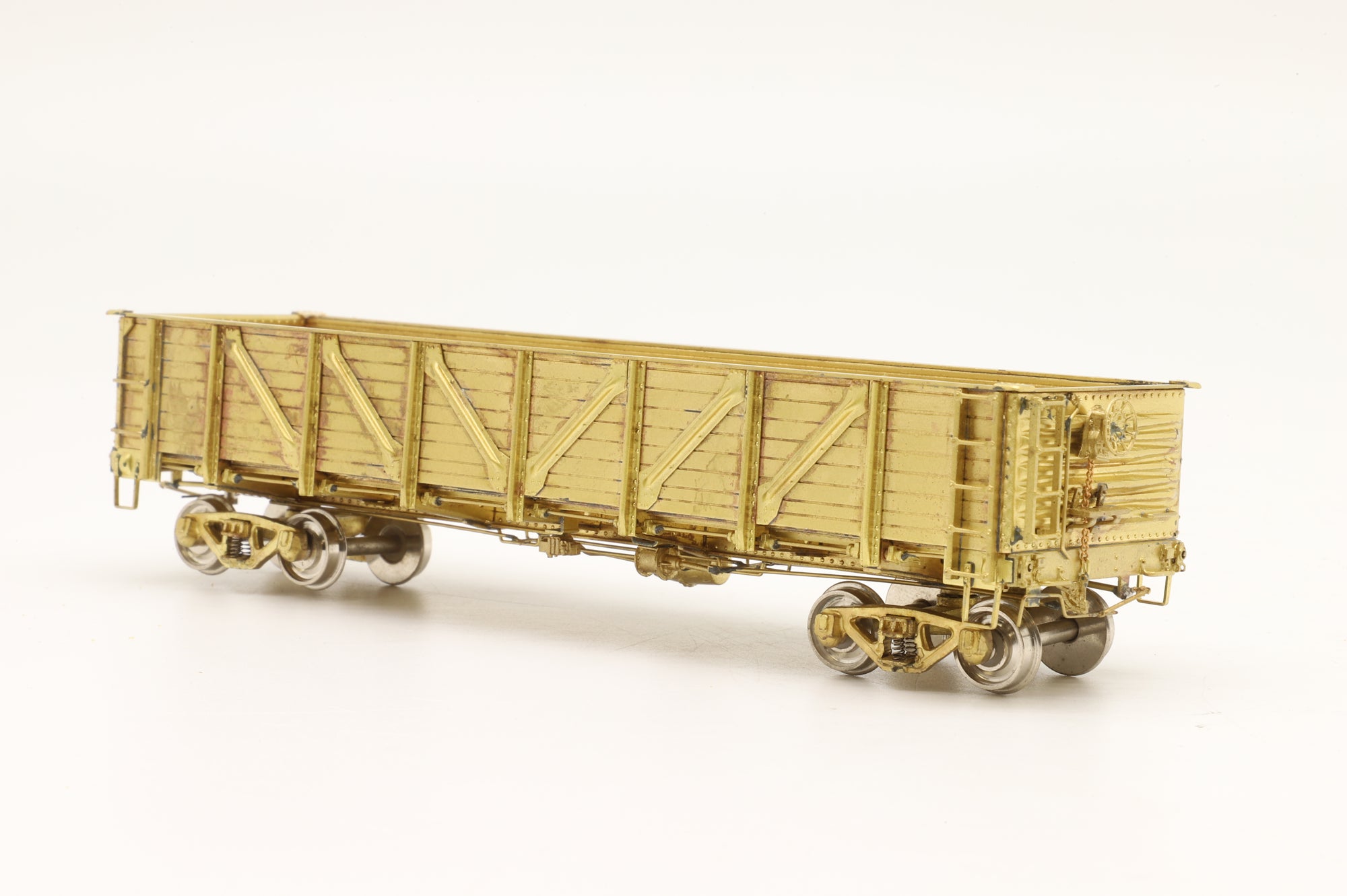 Precision Scale Co./Iron Horse Models HO Brass 15524 Composite General Service Gondola Unpainted