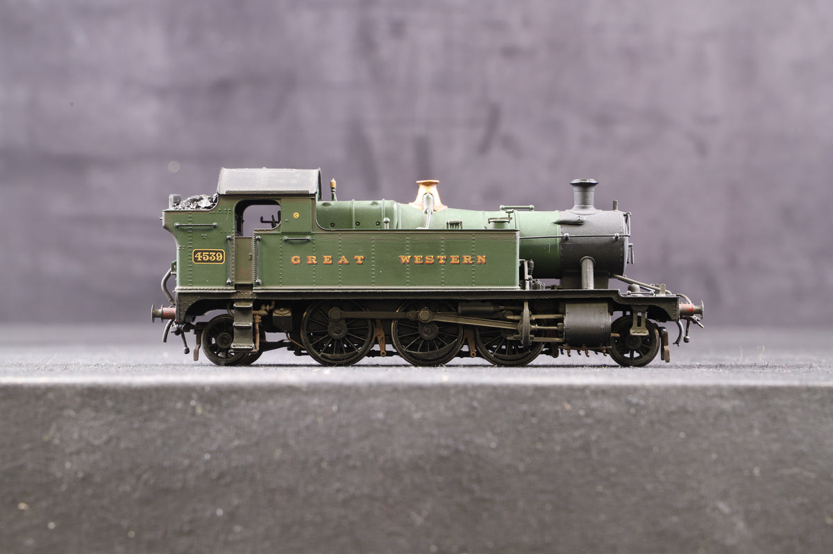 Bachmann OO 32-131 Class 45xx 2-6-2 Prairie Tank &#39;4539&#39; GWR Green Weathered