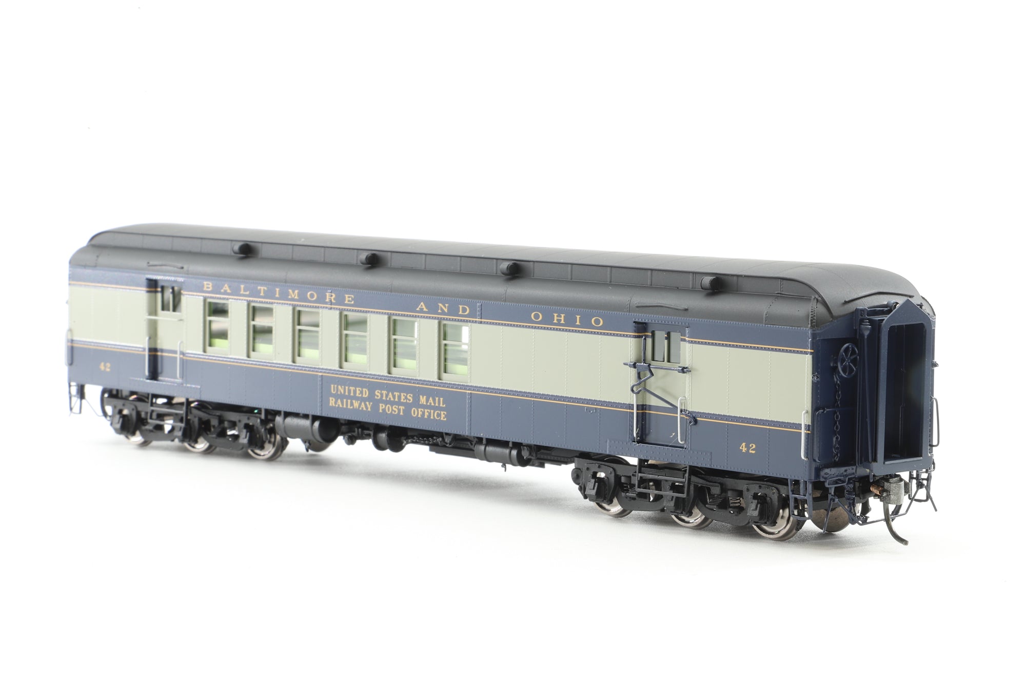 The Coach Yard HO Brass 2140m Passenger car add on set B&O BALTIMORE & OHIO