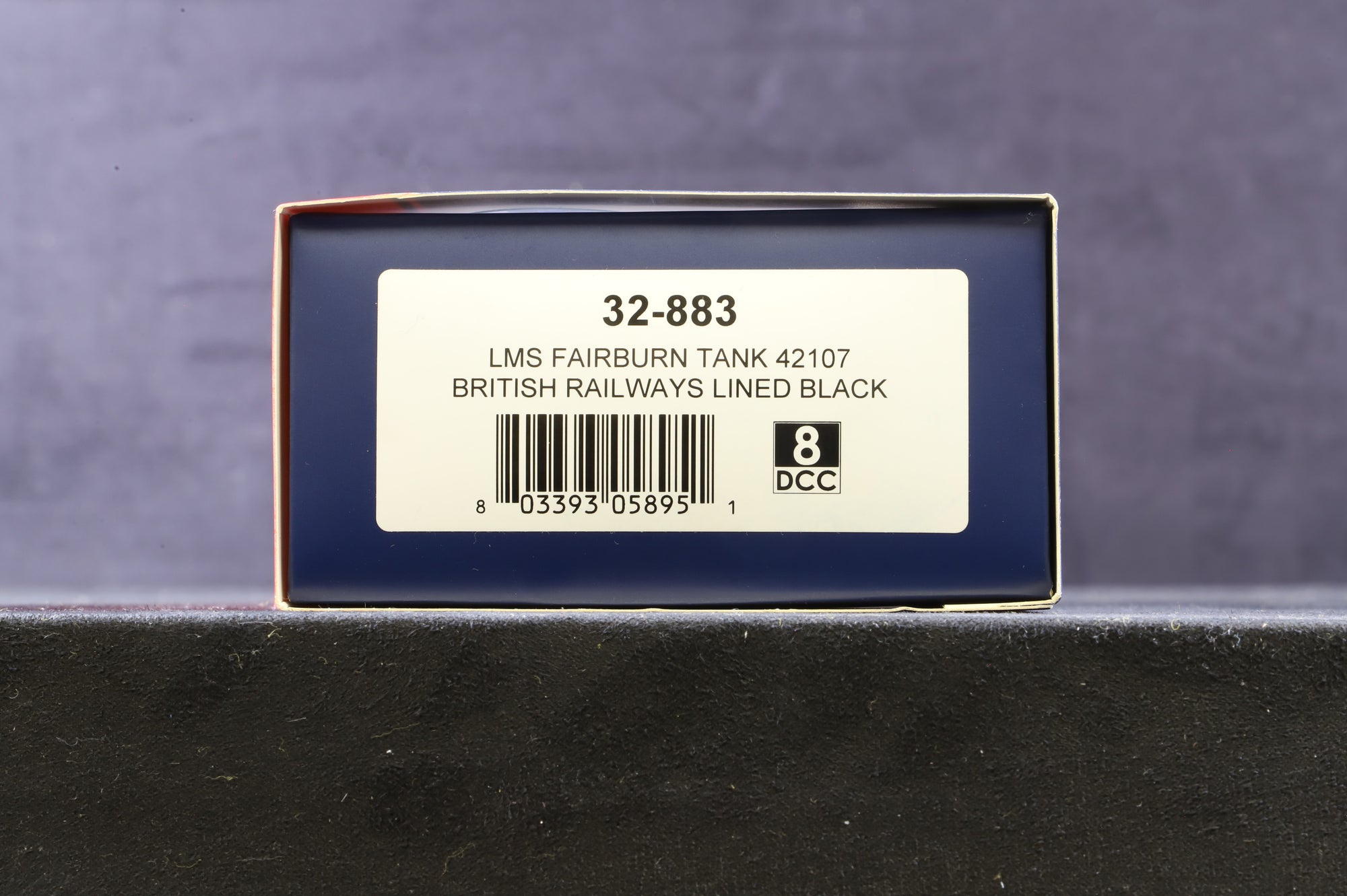 Bachmann OO 32-883 Fairburn Tank 42107 in Lined BR Black w/ 1948 Gill Sans Lettering