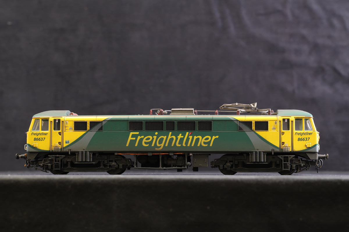 Heljan OO GM4240301 Class 86 &#39;86637&#39; Freightliner Powerhaul, Weathered Excl. Gaugemaster Collection