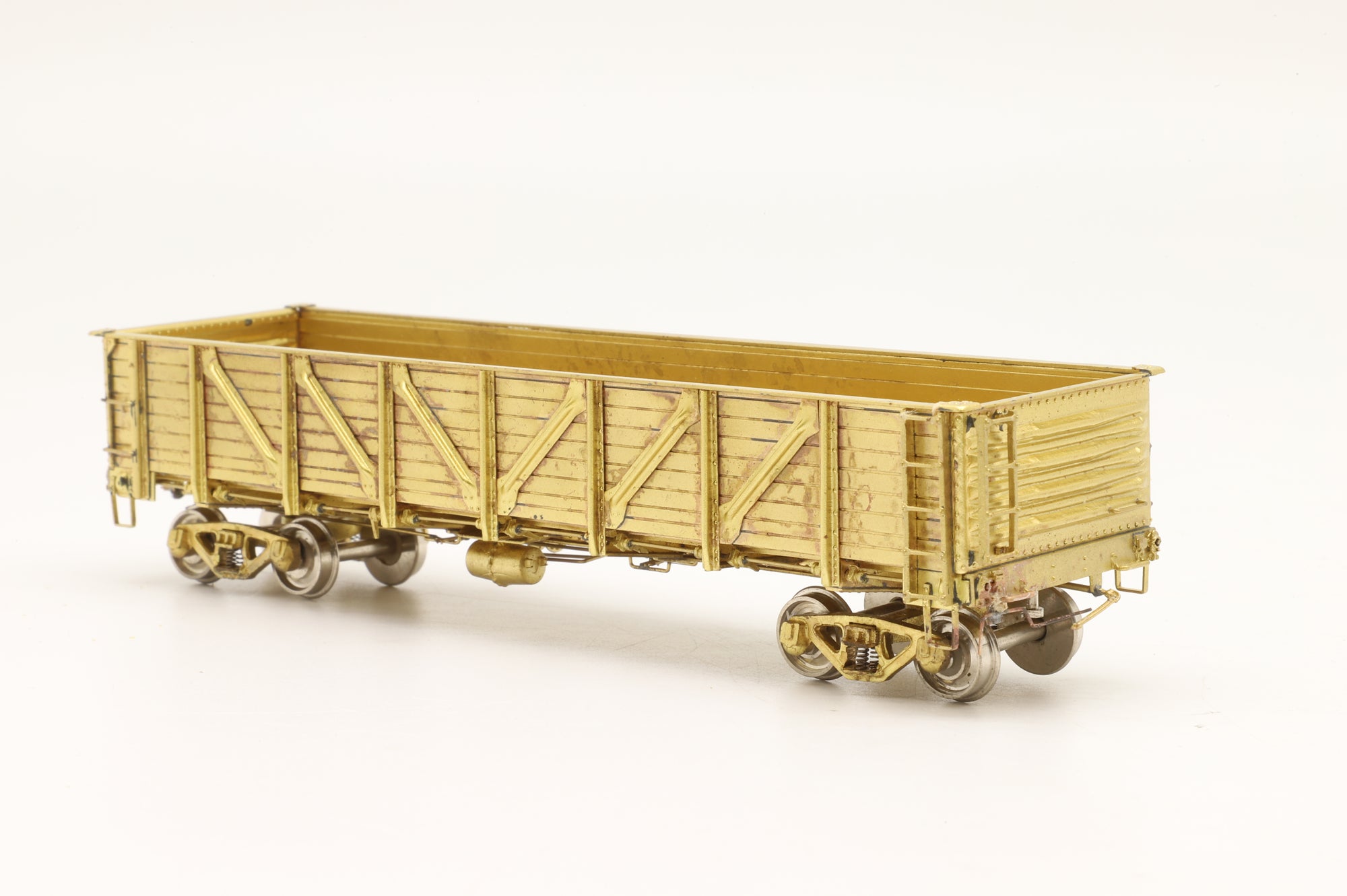Precision Scale Co./Iron Horse Models HO Brass 15524 Composite General Service Gondola Unpainted