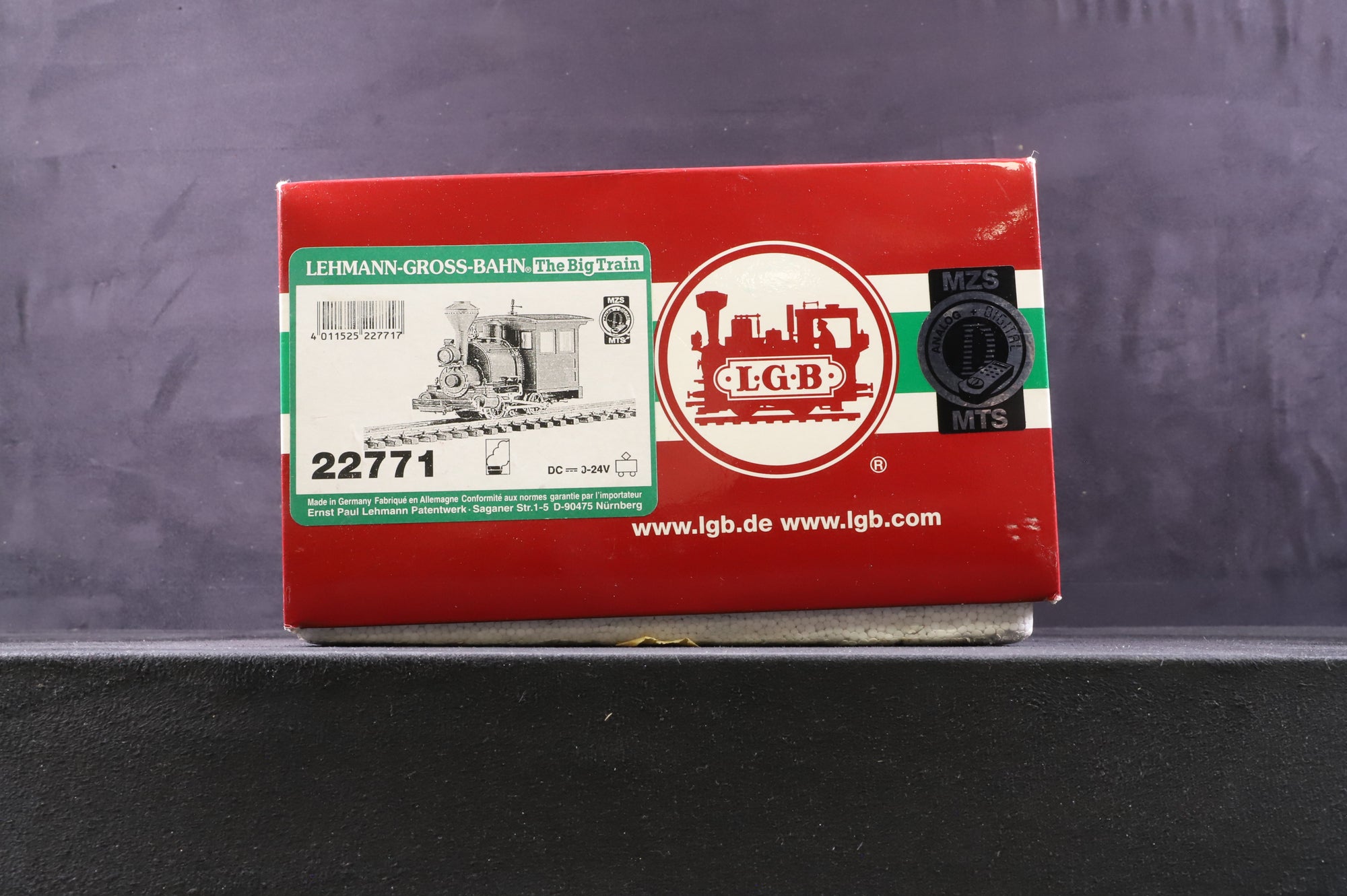 LGB G 22771  Porter 0-4-0T Steam Locomotive