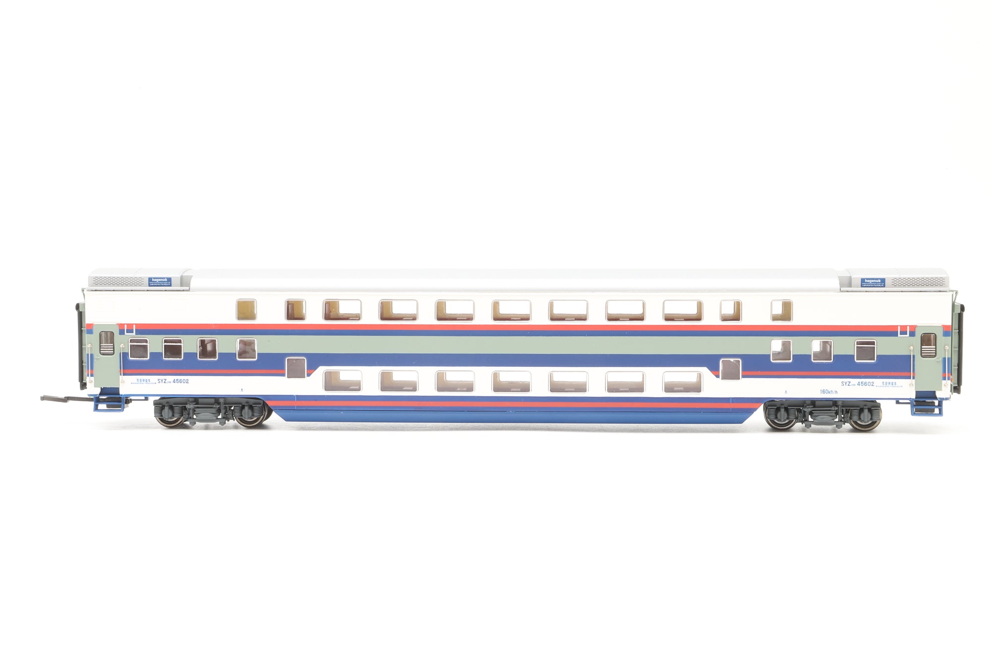 Bachmann China HO Rake of 6x SYZ25 Double Deck Coaches