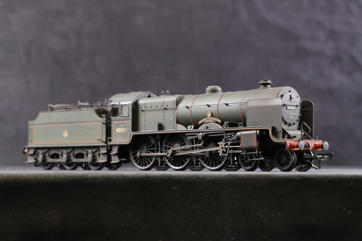 Bachmann OO 31-210 Patriot &#39;45503&#39; &#39;The Royal Leicestershire Regiment&#39; BR Green E/C, Weathered