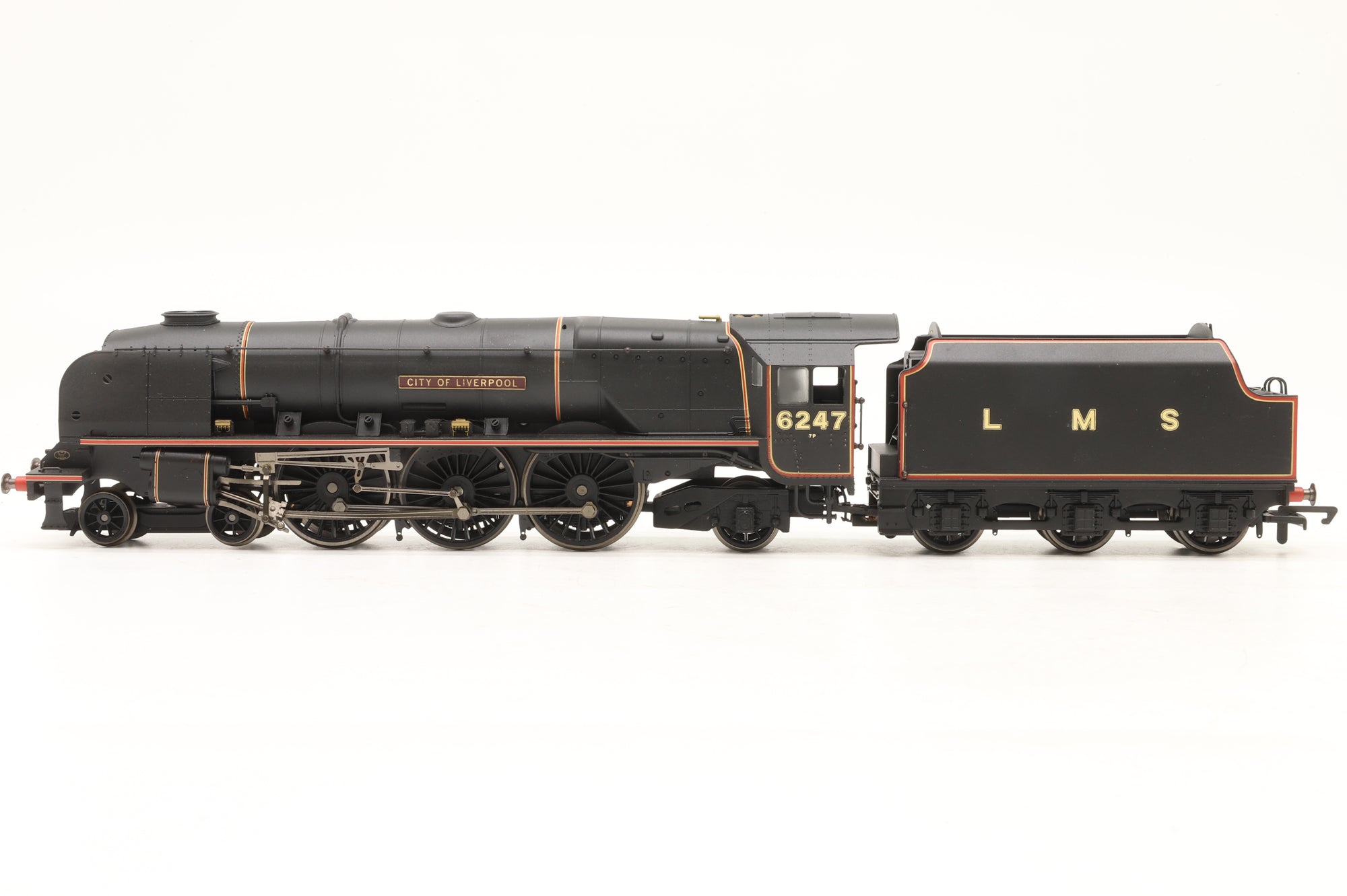 Hornby WORKSHOP OO Duchess Class '6247' 'City Of Liverpool' LMS Lined Black Non Runner