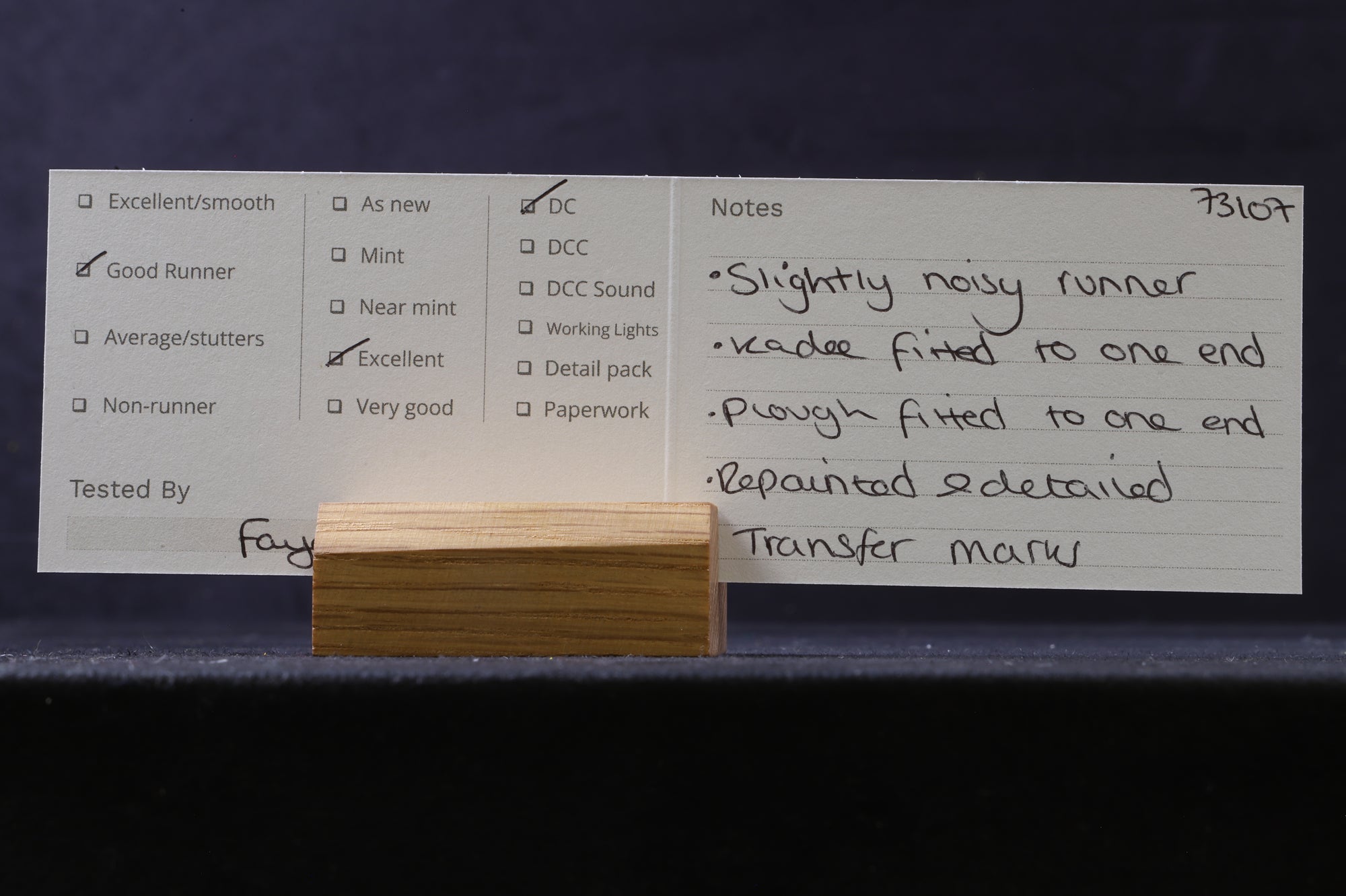 Hornby OO Class 73 '73107' Triple Grey Repainted & Detailed