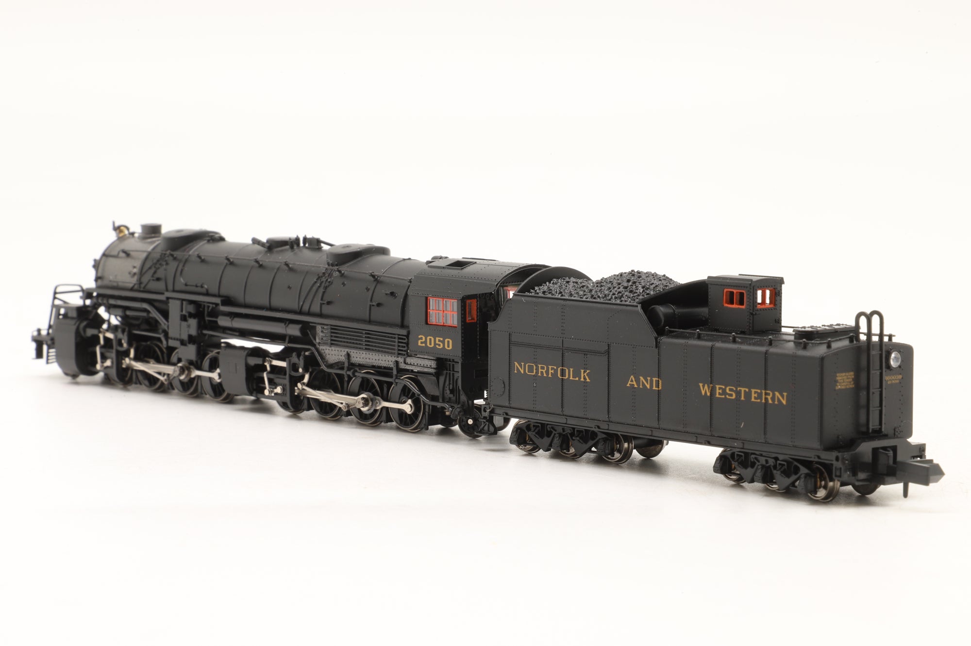 Life-Like Trains N 7578 USRA 2-8-8-2 2050 in N&W Black