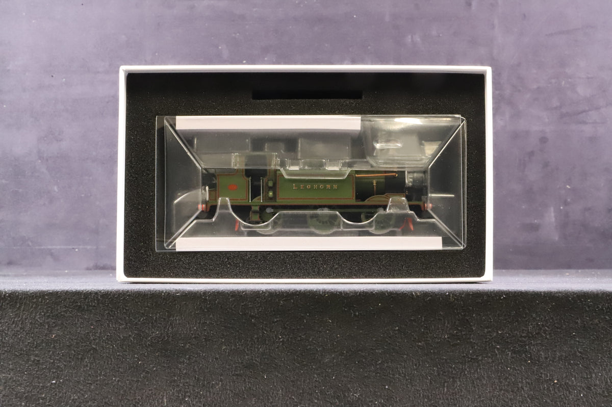 NEW Rapido OO 936504 E1 &#39;No.122&#39; &#39;Leghorn&#39; LBSCR Goods Green DCC Sound