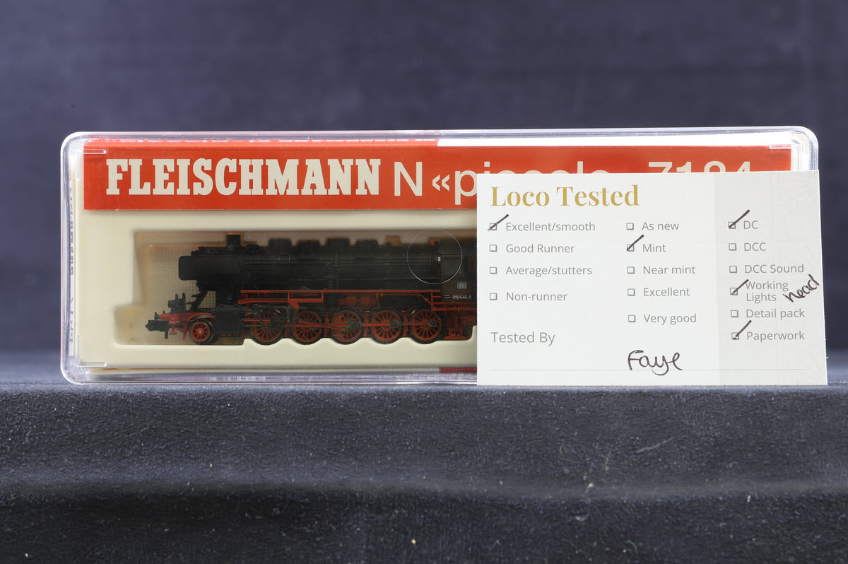 Fleischmann N 7184 Class 050-053 2-10-0 Steam loco of the German DB