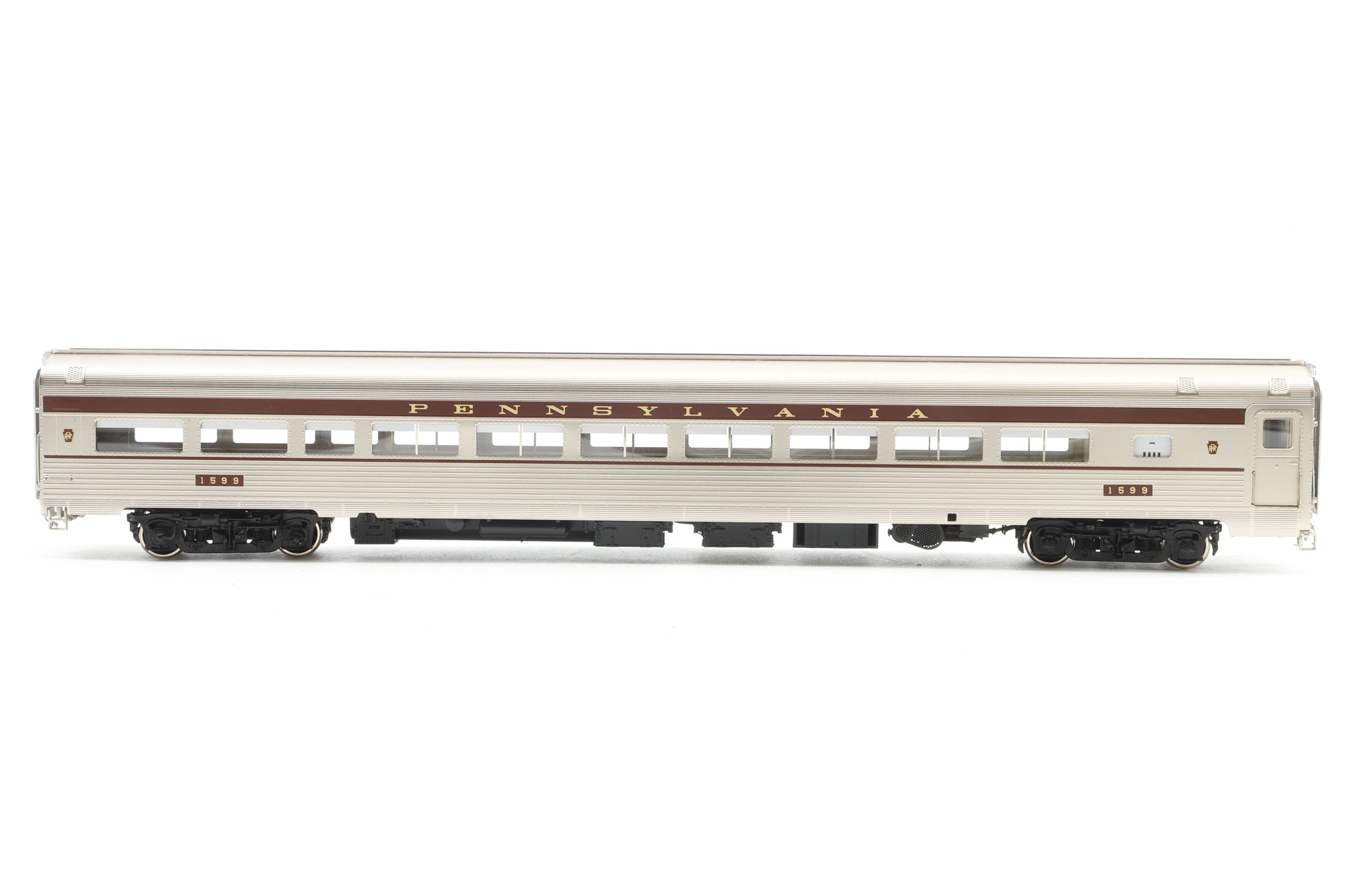 Samhongsa/Challenger Imports HO Brass Rake of 14 Pennsylvania Railroad 'Senator', S-1, S-2 & S-F1