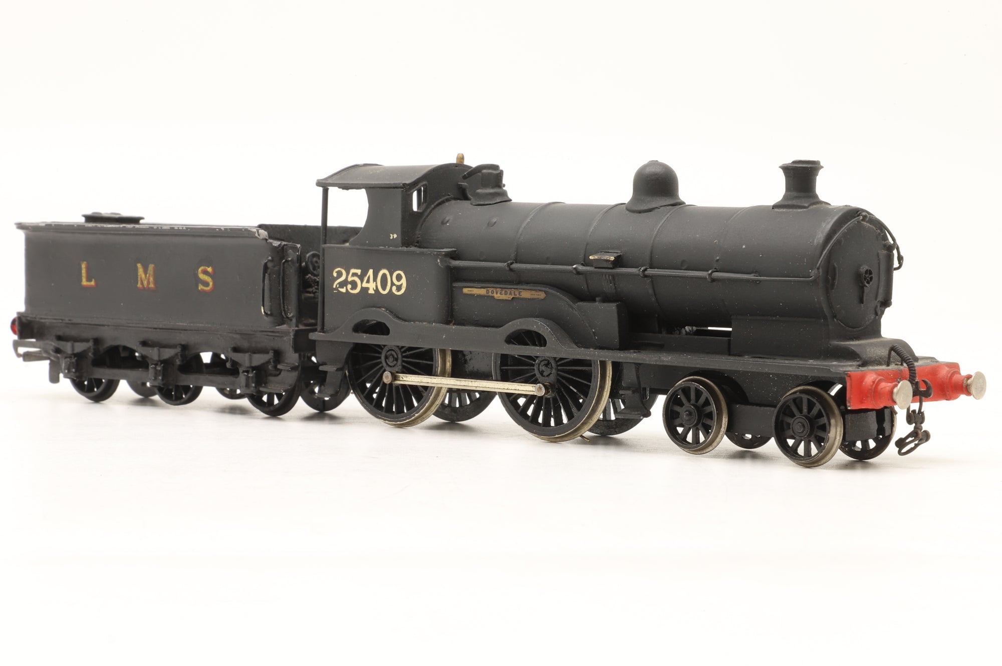 GEM OO E148 LNWR Precursor Class 4-4-0 '25409' 'Dovedale' LMS Black Kit Built