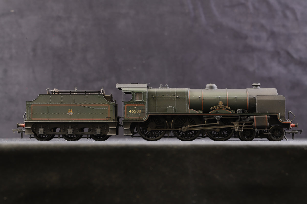 Bachmann OO 31-210 Patriot &#39;45503&#39; &#39;The Royal Leicestershire Regiment&#39; BR Green E/C, Weathered