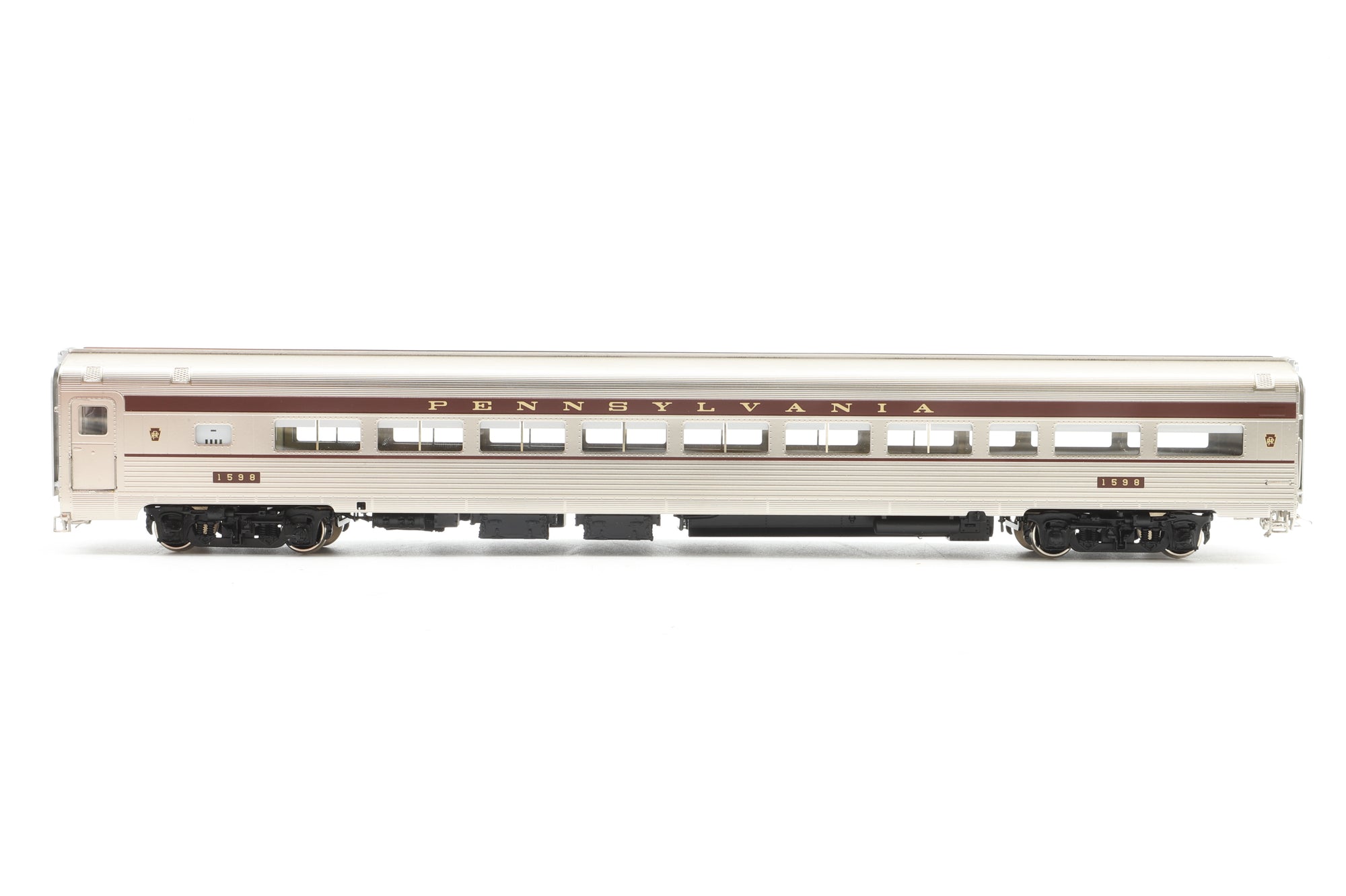 Samhongsa/Challenger Imports HO Brass Rake of 14 Pennsylvania Railroad 'Senator', S-1, S-2 & S-F1