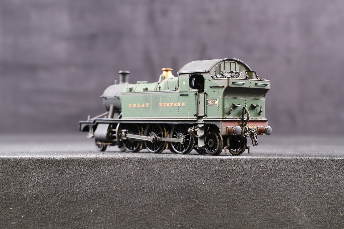 Bachmann OO 32-131 Class 45xx 2-6-2 Prairie Tank &#39;4539&#39; GWR Green Weathered