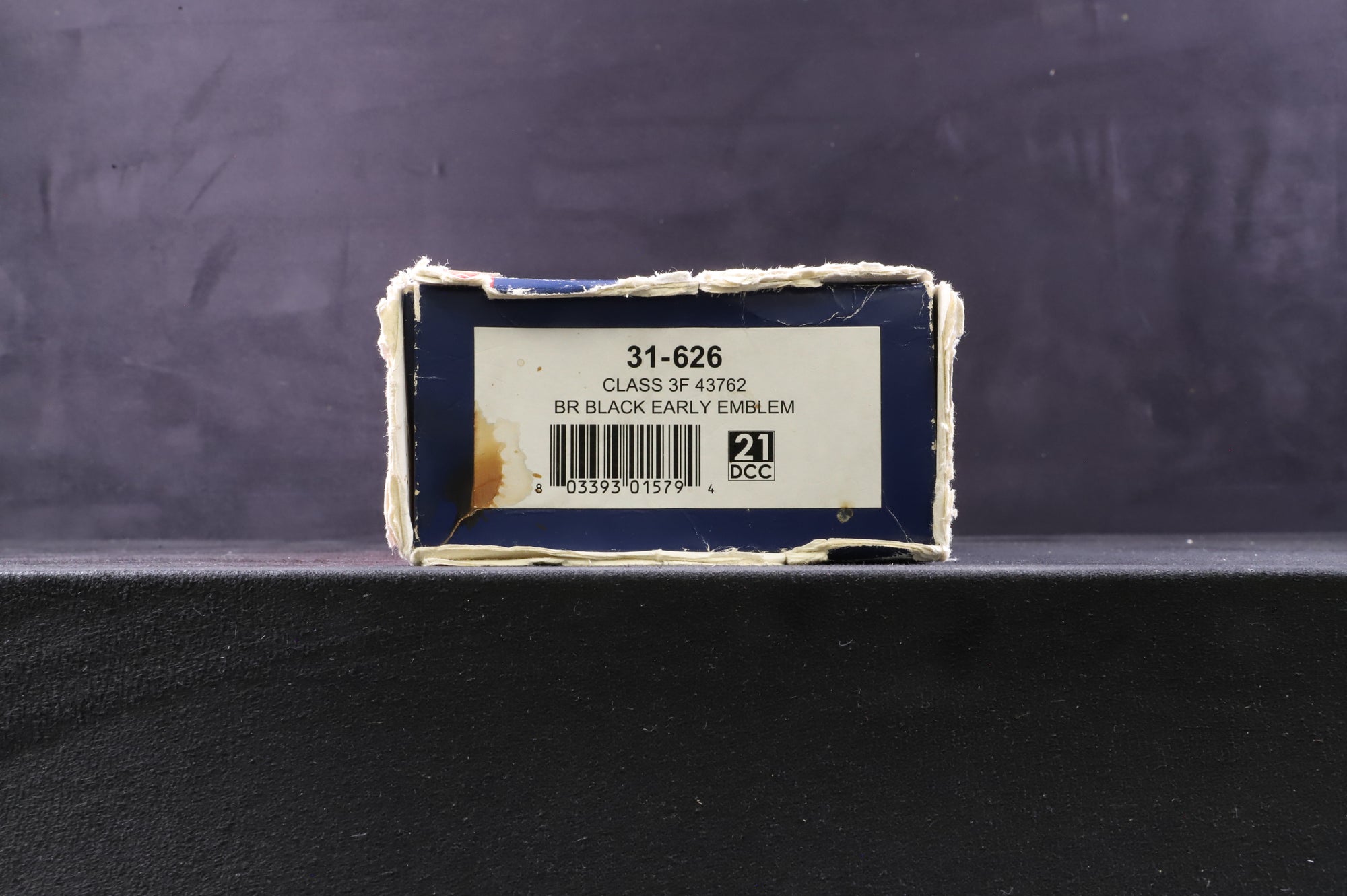 Bachmann OO 31-626 Class 3F '43762' BR Black E/Emblem