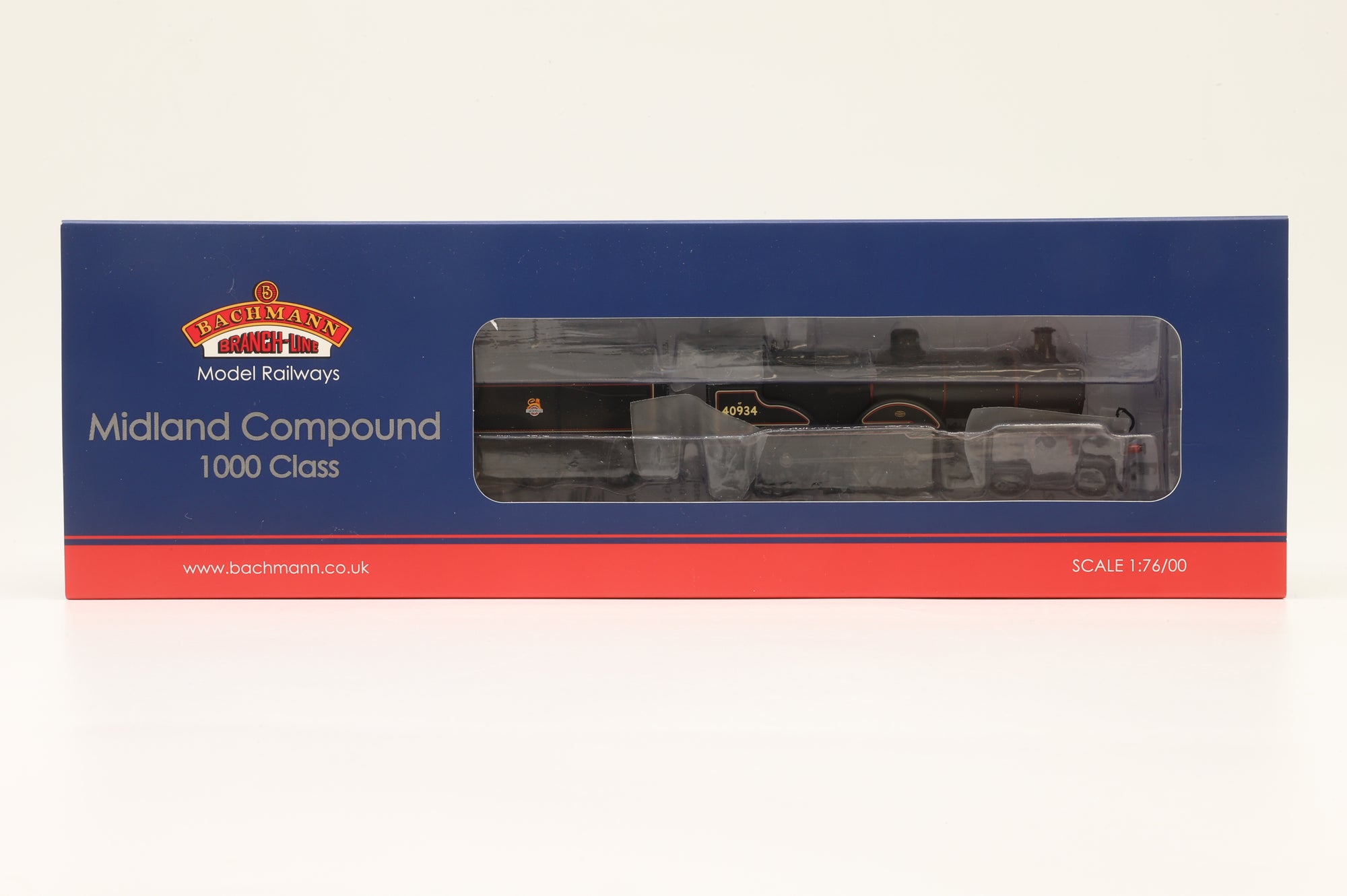 Bachmann OO 31-932DC Midland Compound '40934' BR Black E/C DCC Fitted
