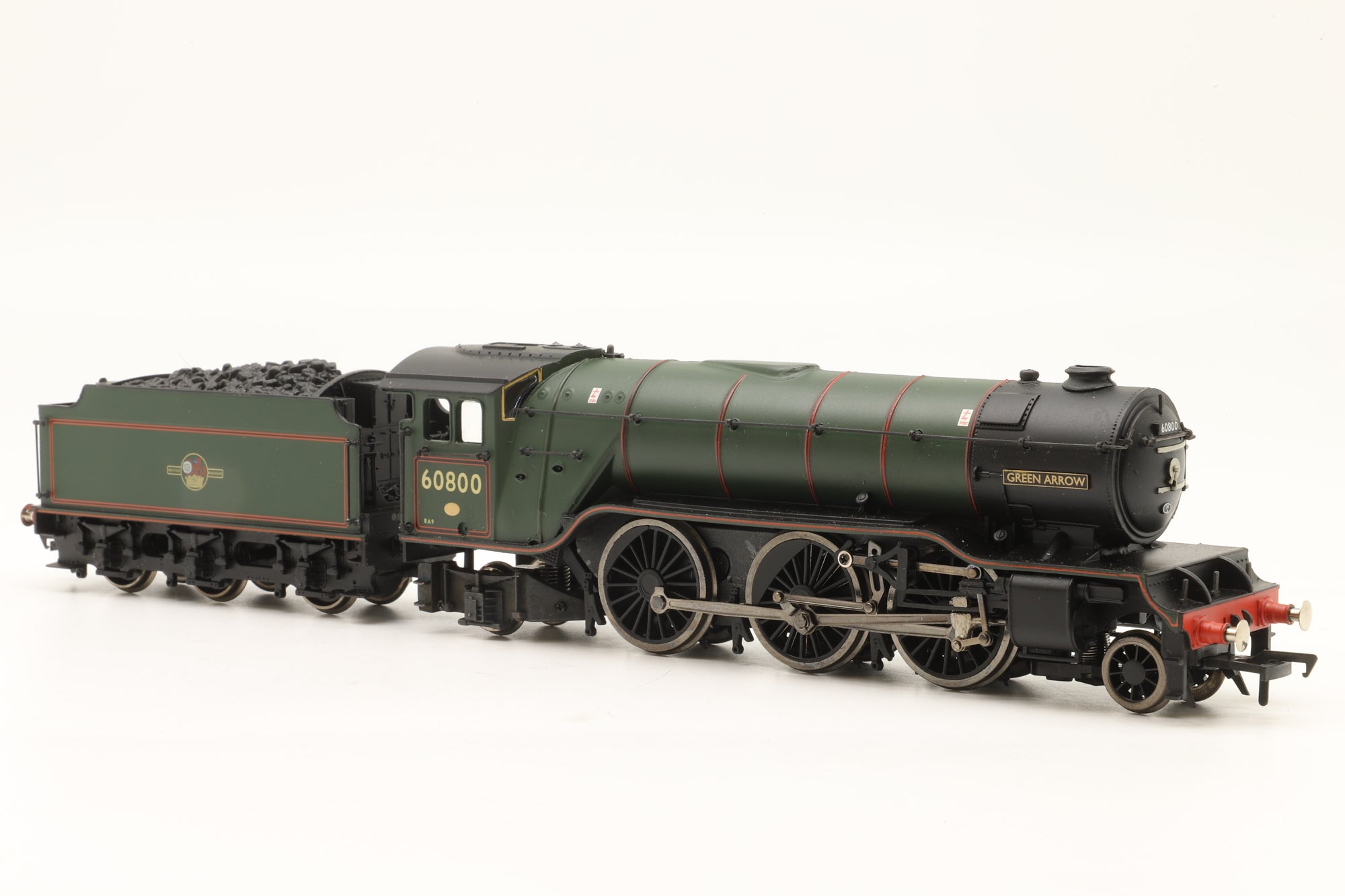 Bachmann OO 31-550 Class V2 '60800' 'Green Arrow' BR Lined Green L/C