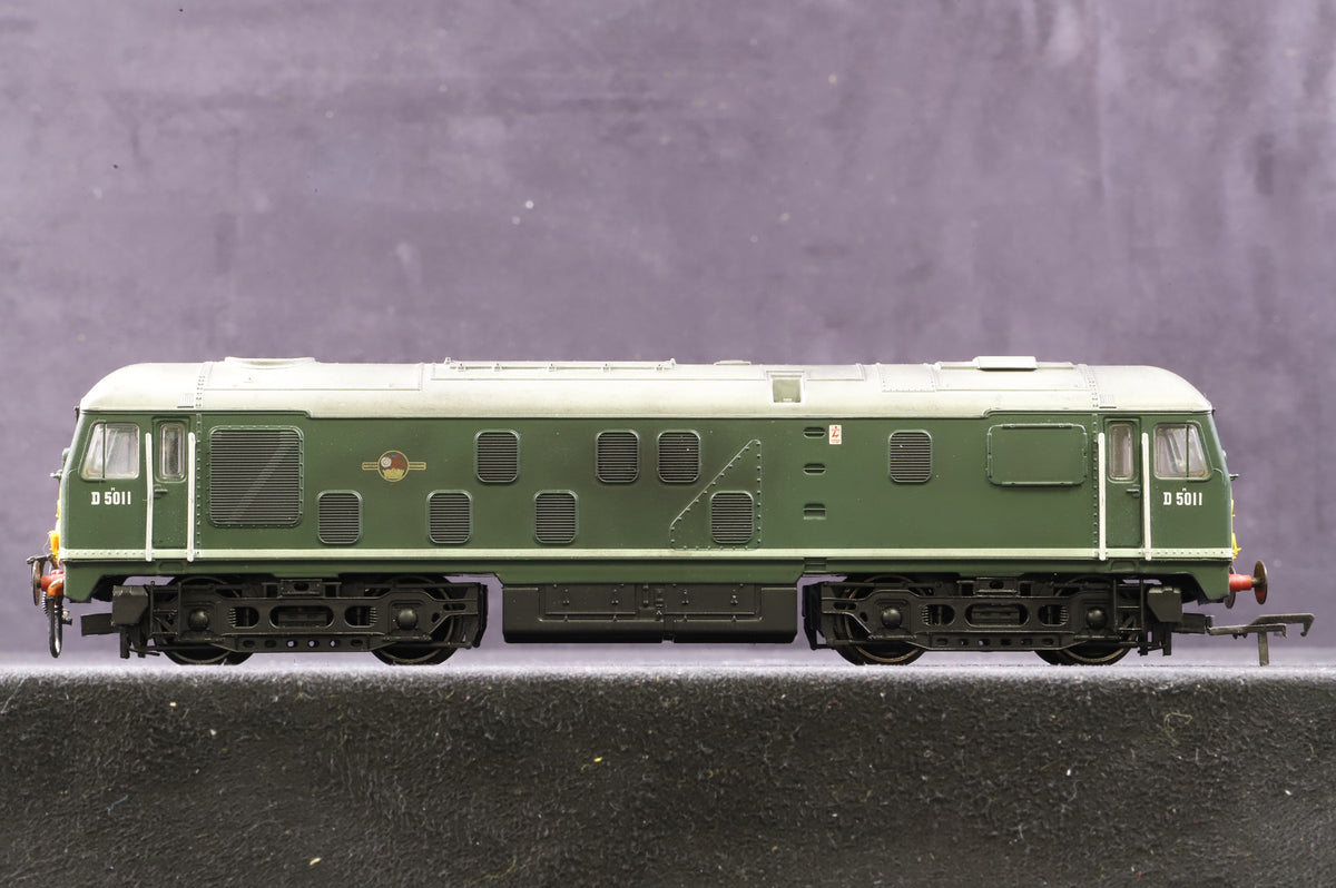 Bachmann OO 32-430 Class 24 &#39;Diesel Bo-Bo &#39;D5013&#39; BR Green Weathered DCC Fitted