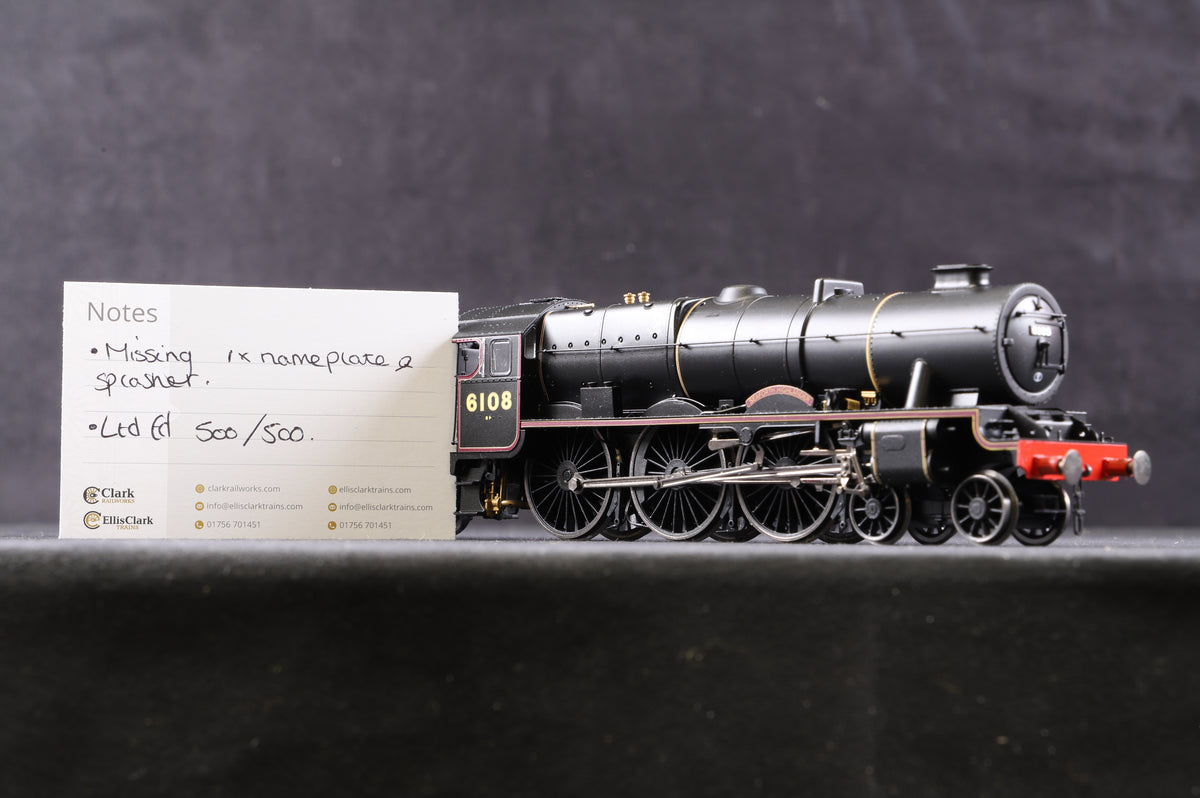 Hornby OO R3517 &#39;The Final Day&#39; &#39;Seaforth Highlander&#39; LMS Royal Scot Lined Black Ltd Ed 500/ 500