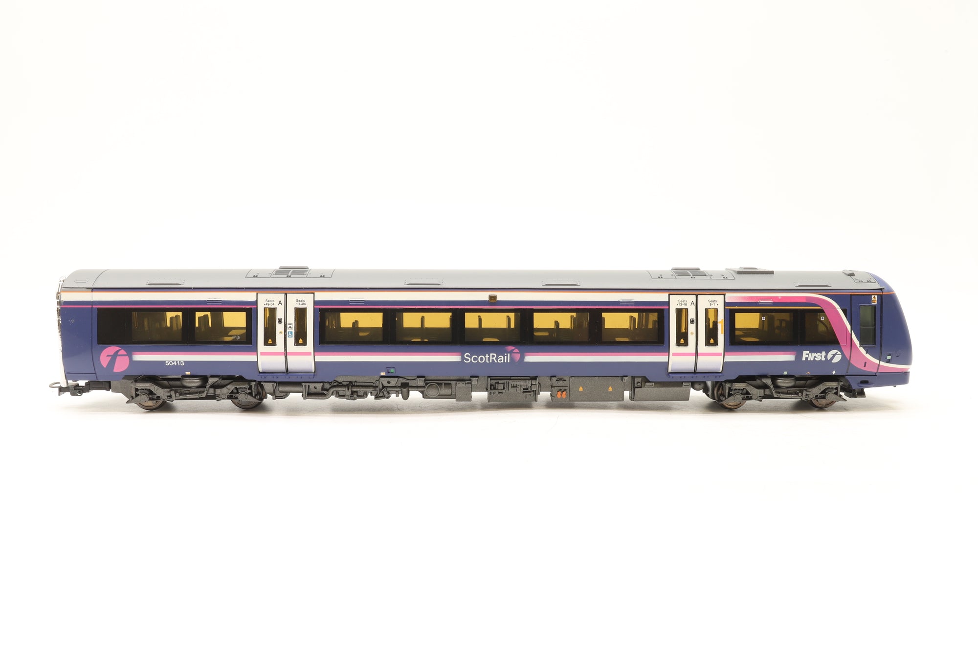 Bachmann OO 32-463 Class 170/4 Turbostar 3-Car DMU in Scotrail (First Group) Livery
