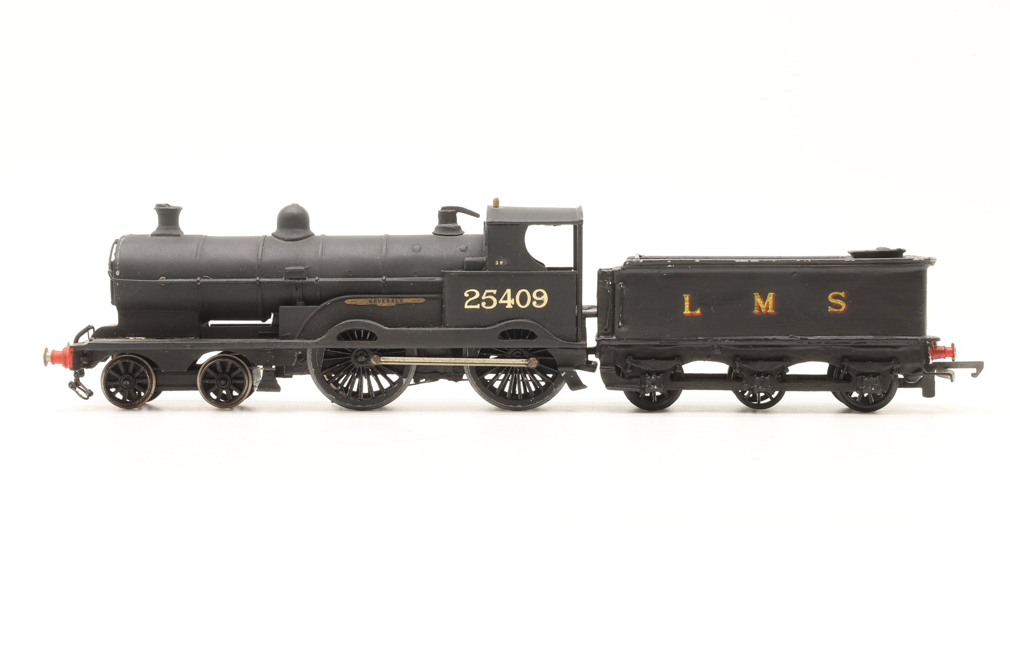GEM OO E148 LNWR Precursor Class 4-4-0 '25409' 'Dovedale' LMS Black Kit Built