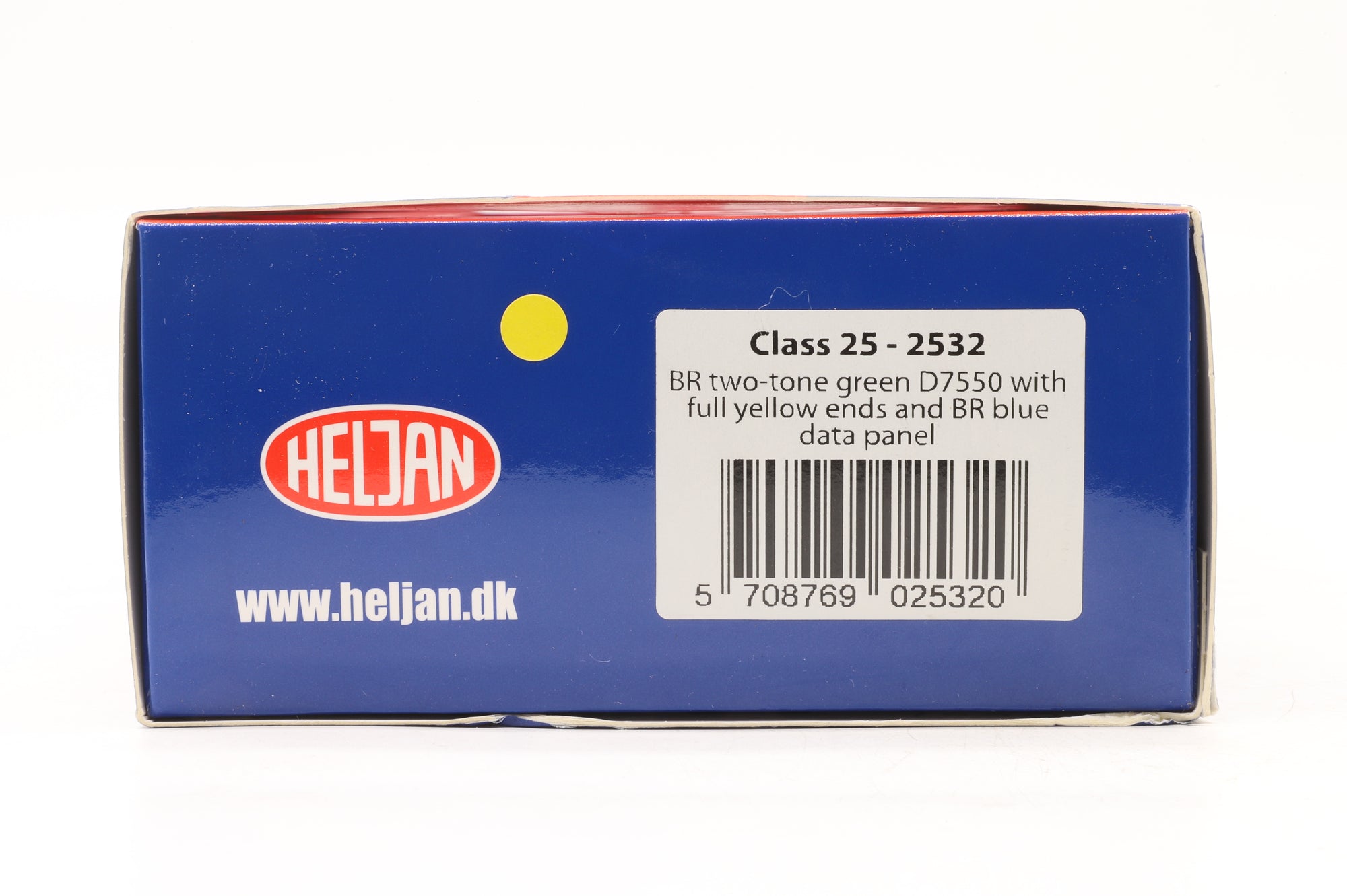 Heljan OO Class 25 D7550 in BR Two-Tone Green SYP