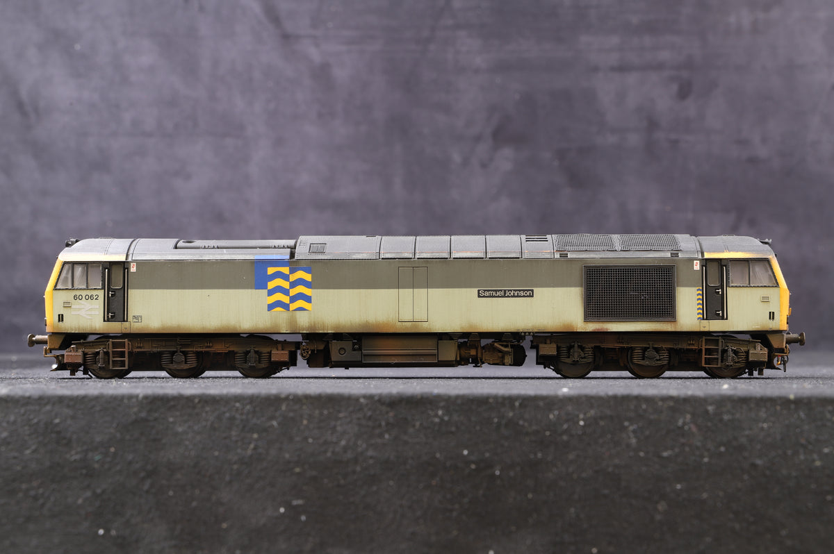 Hornby OO R2747 BR Sub Sector Class 60 &#39;60062&#39; &#39;Samuel Johnson&#39; Weathered