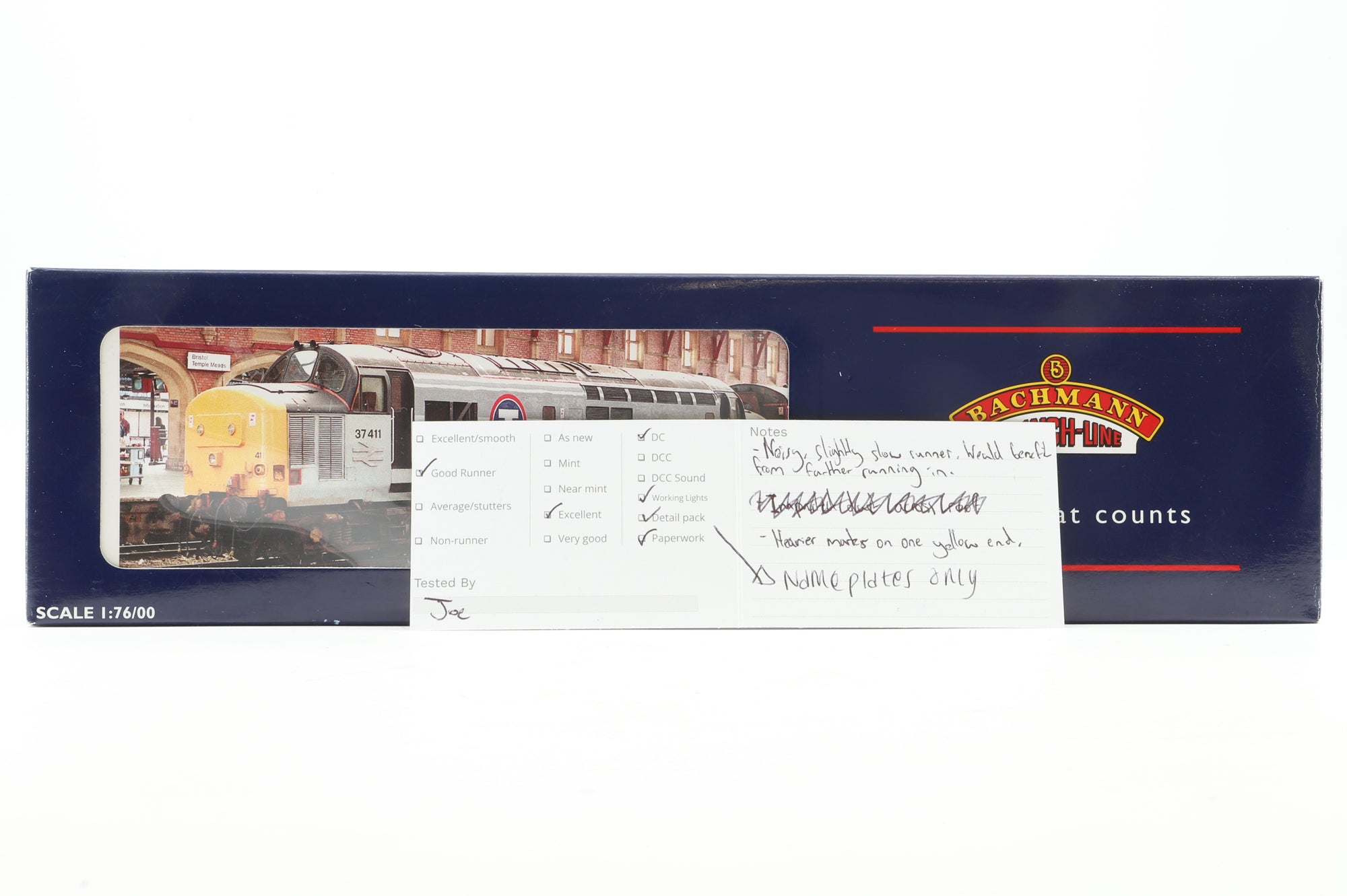 Bachmann OO 32-376 Class 37/4 in 37429 'Eisteddfod Genedlaethol' in BR Regional Railways Livery