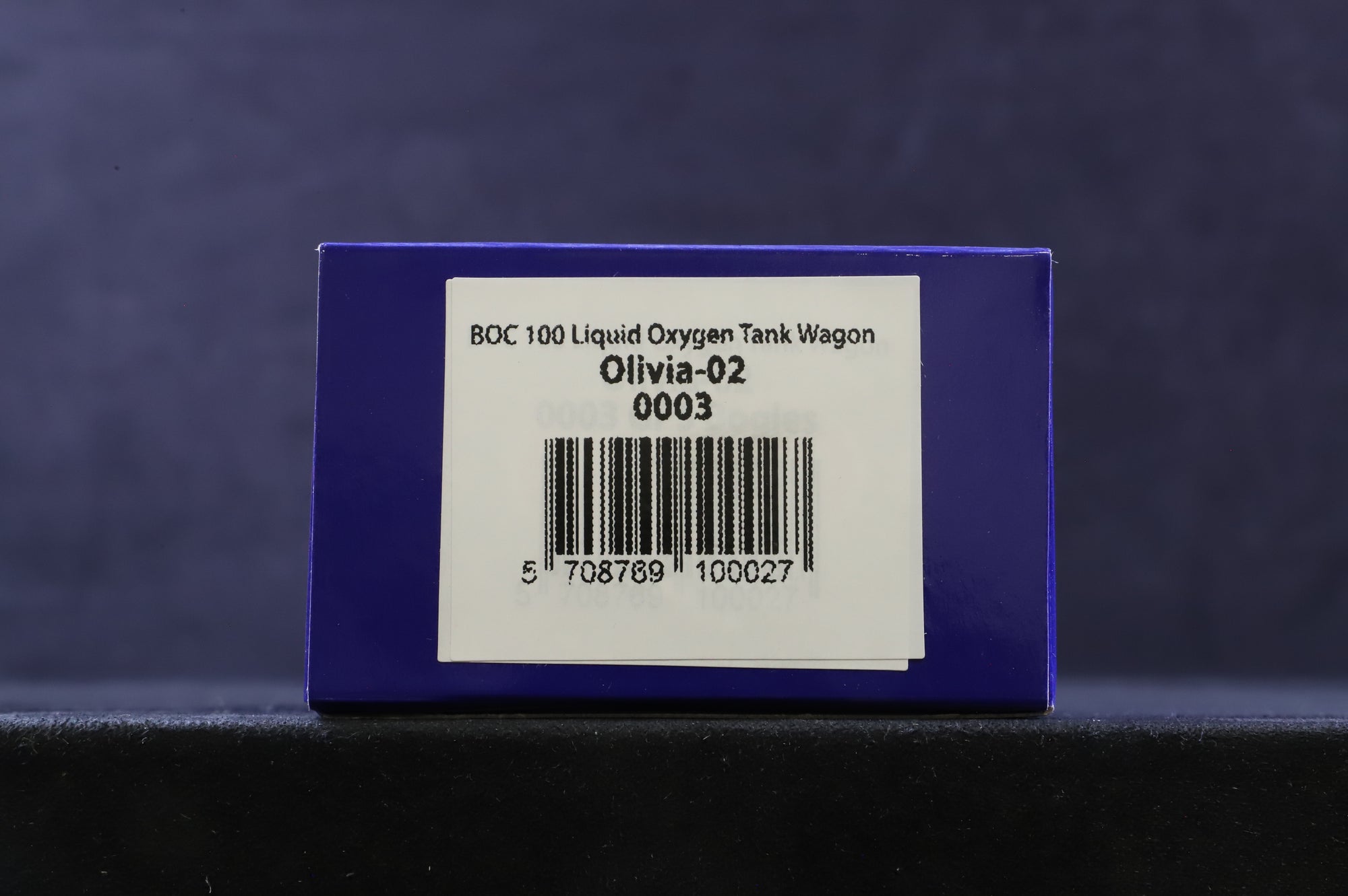 Heljan OO Olivia-020003 BOC 100L Liquid Oxygen Tank Wagon