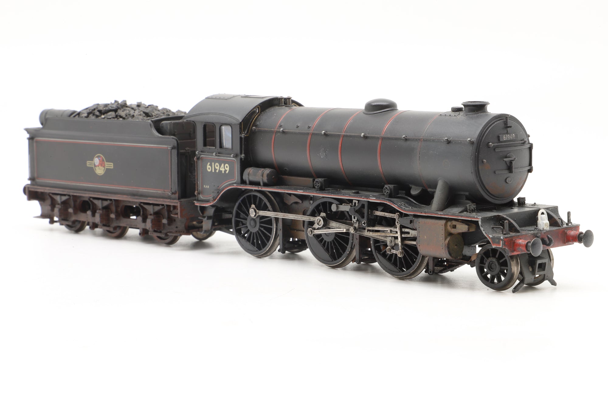 Bachmann OO 32-277 K3 '61949' BR Lined Black Late Crest Stepped Tender Weathered DCC Fitted