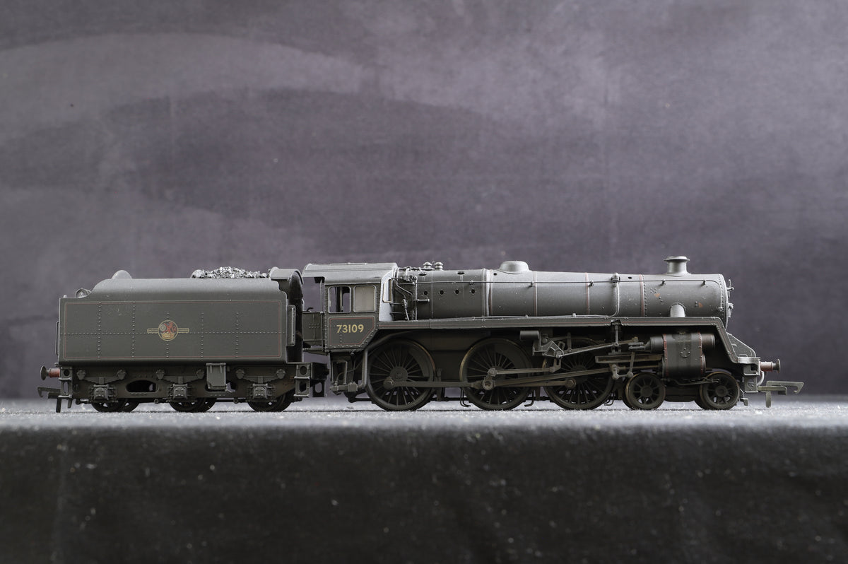 Bachmann OO Standard Class 5 BR Black Lined L/C 73109 Professionally Weathered By Grimy Times