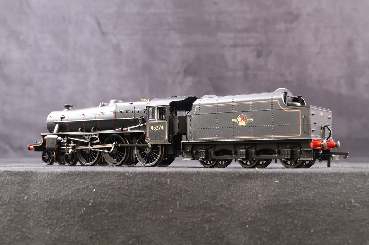 Hornby OO R3453 Class 5MT Black 5 &#39;45274&#39; BR Lined Black L/C