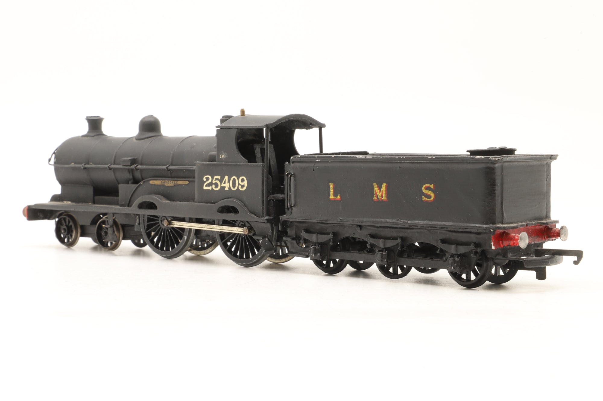 GEM OO E148 LNWR Precursor Class 4-4-0 '25409' 'Dovedale' LMS Black Kit Built