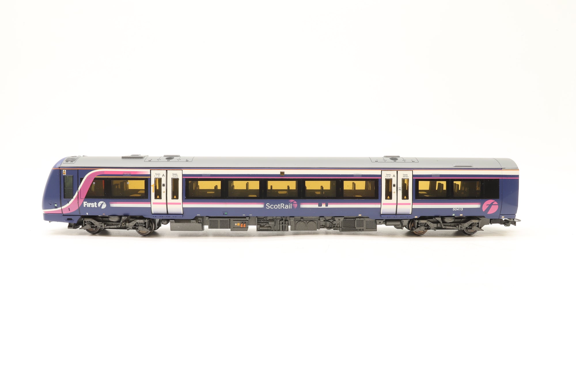 Bachmann OO 32-463 Class 170/4 Turbostar 3-Car DMU in Scotrail (First Group) Livery