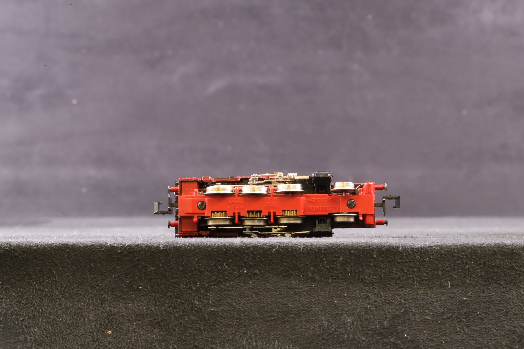 Fleischmann N 7030 Class BR 91 1001 2-6-0T of the DB in black & red livery