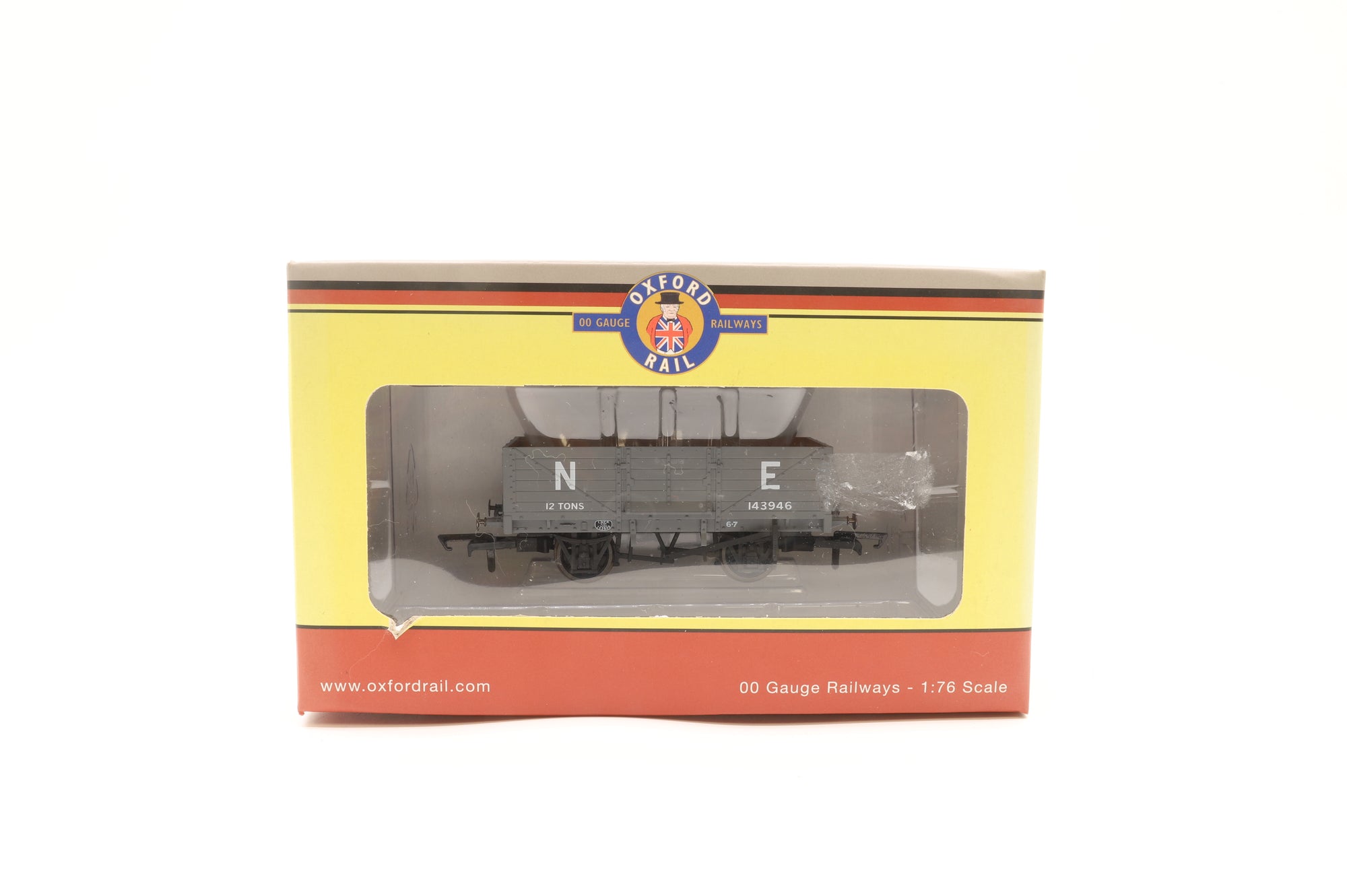 Oxford Rail OO Rake of 6, 6 Plank NE Wagons