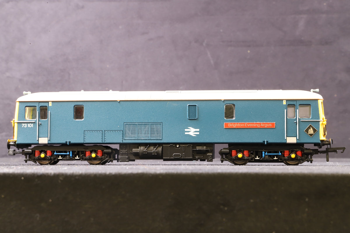 Hornby OO Class 73 &#39;73101&#39; BR Blue Reapainted &amp; Detailed
