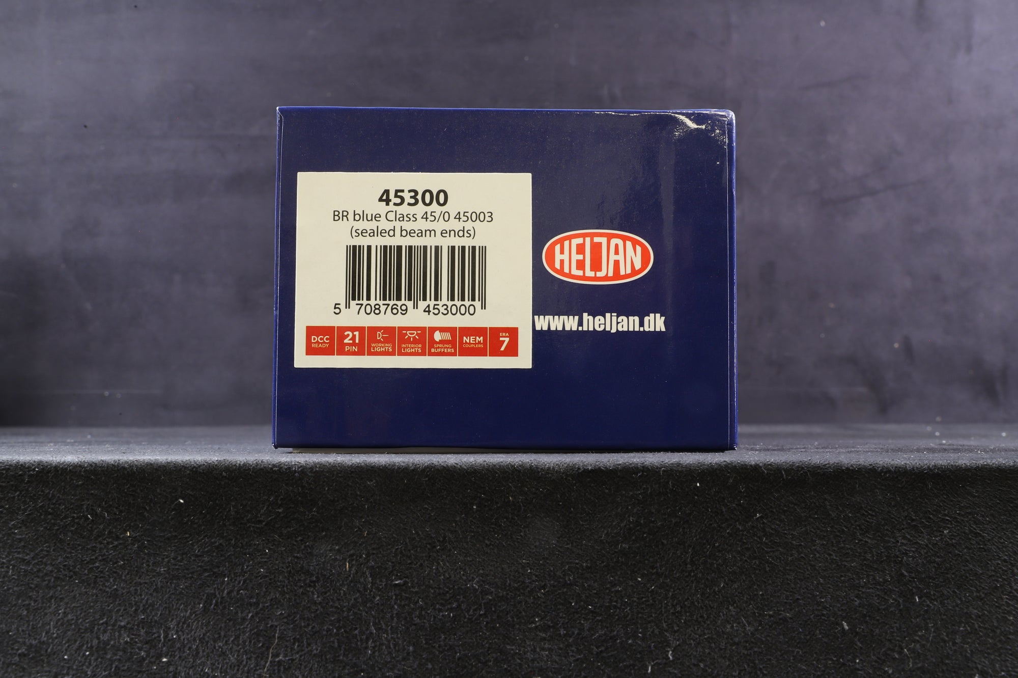 Heljan OO 45300 Class 45/0 '45003' BR Blue Sealed Beam Ends, DCC Fitted