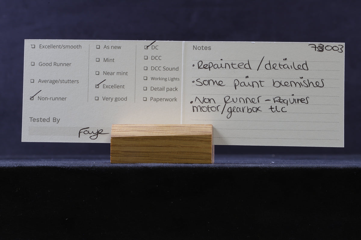 WORKSHOP Hornby OO Class 73 &#39;73003&#39; Network Southeast Repainted &amp; Detailed Non Runner