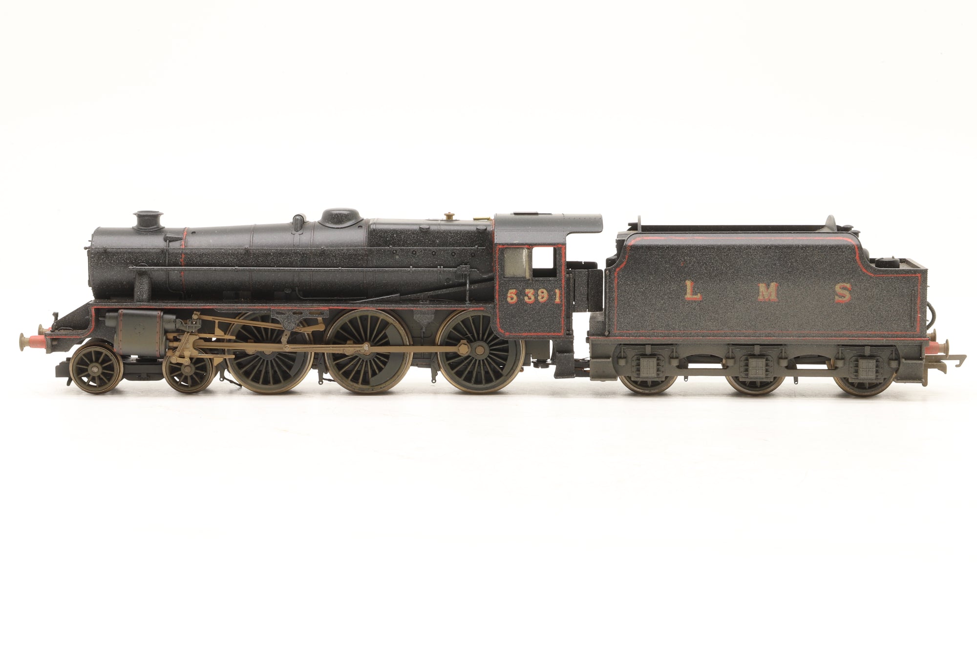 Hornby OO Class 5MT '5391' LMS Lined Black Weathered