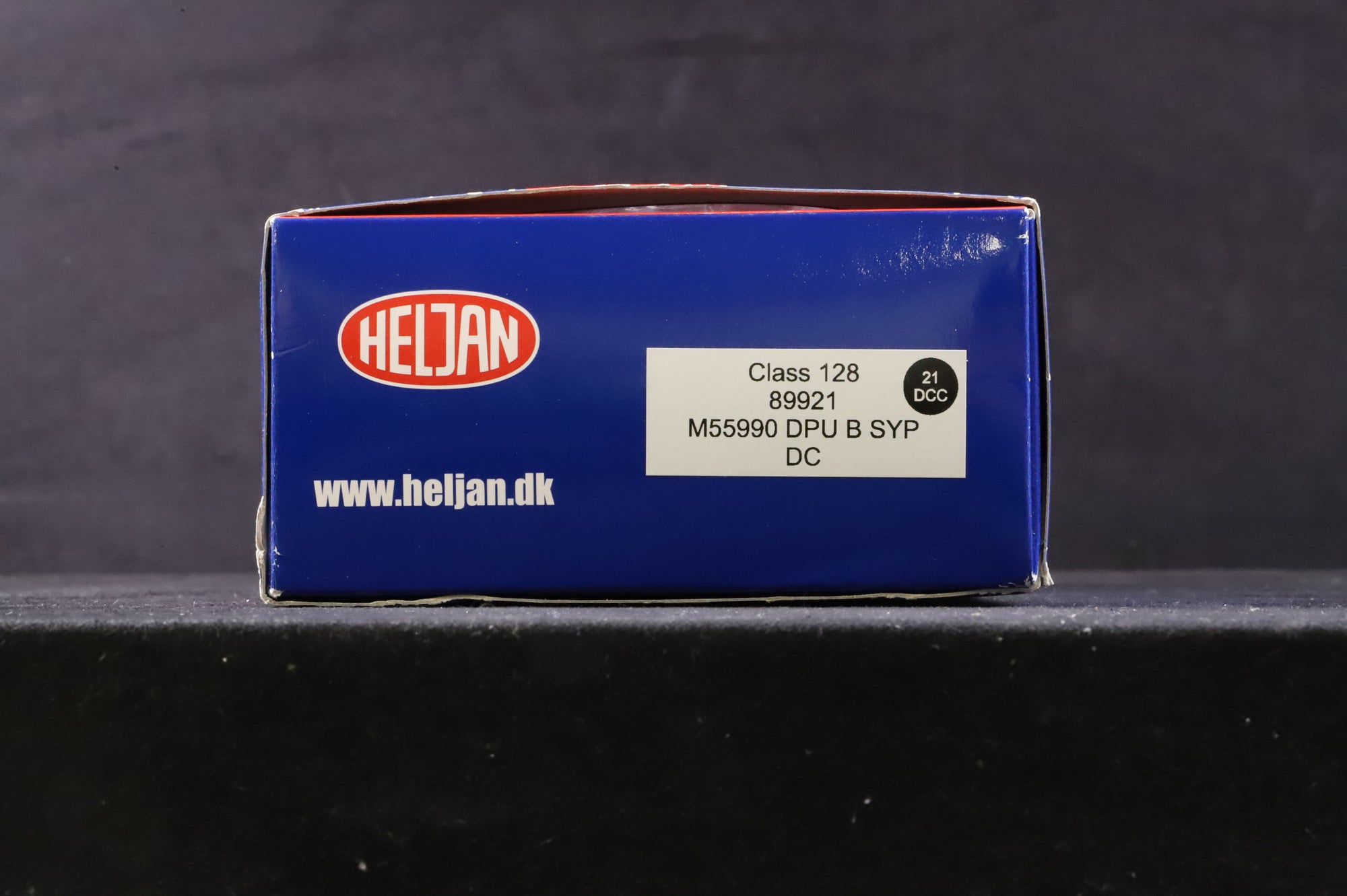 Heljan OO 89921 Class 128 DPU M55990 in BR 'Parcels Service' Blue